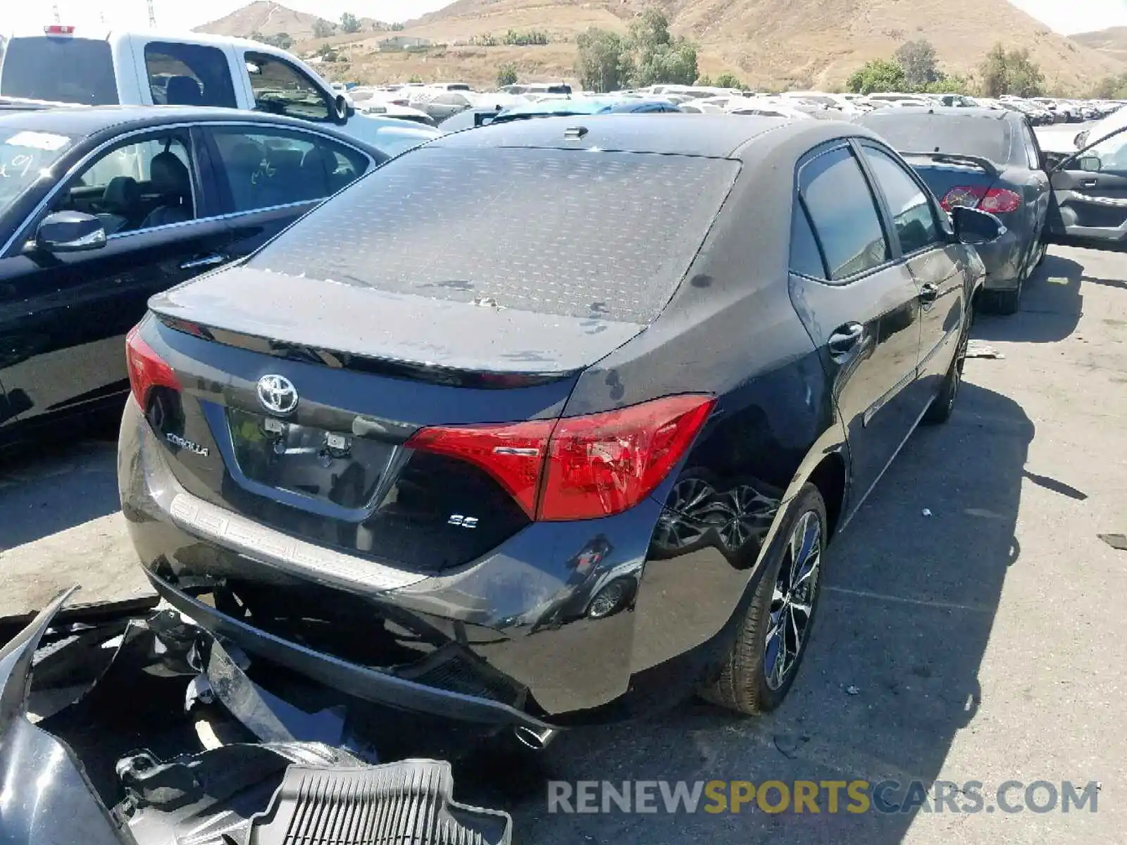 4 Photograph of a damaged car 5YFBURHE4KP908817 TOYOTA COROLLA 2019