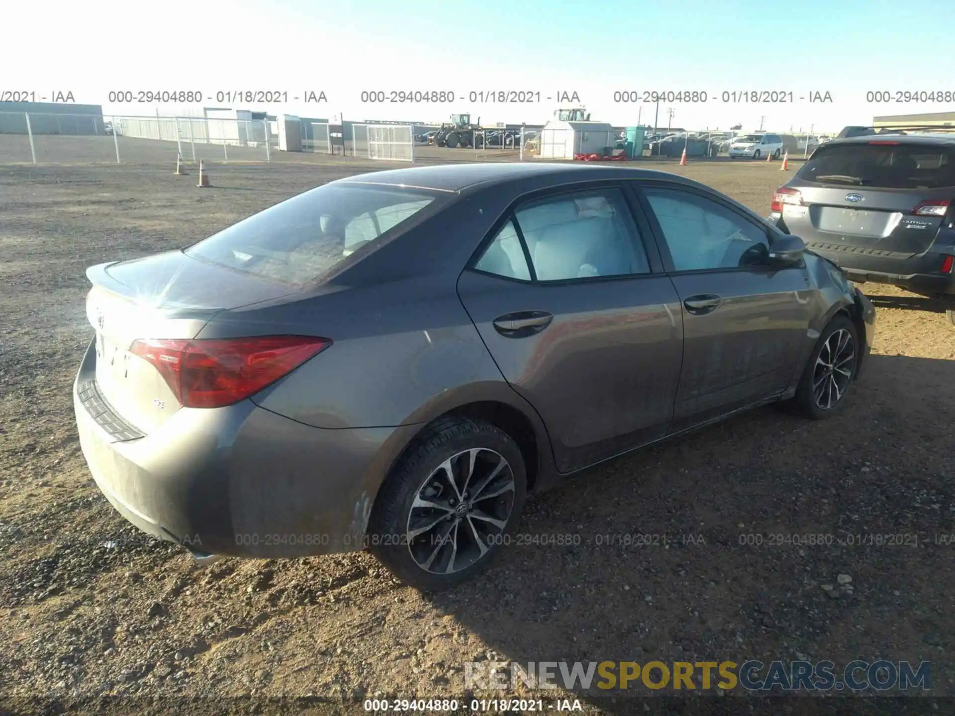 4 Photograph of a damaged car 5YFBURHE4KP908820 TOYOTA COROLLA 2019