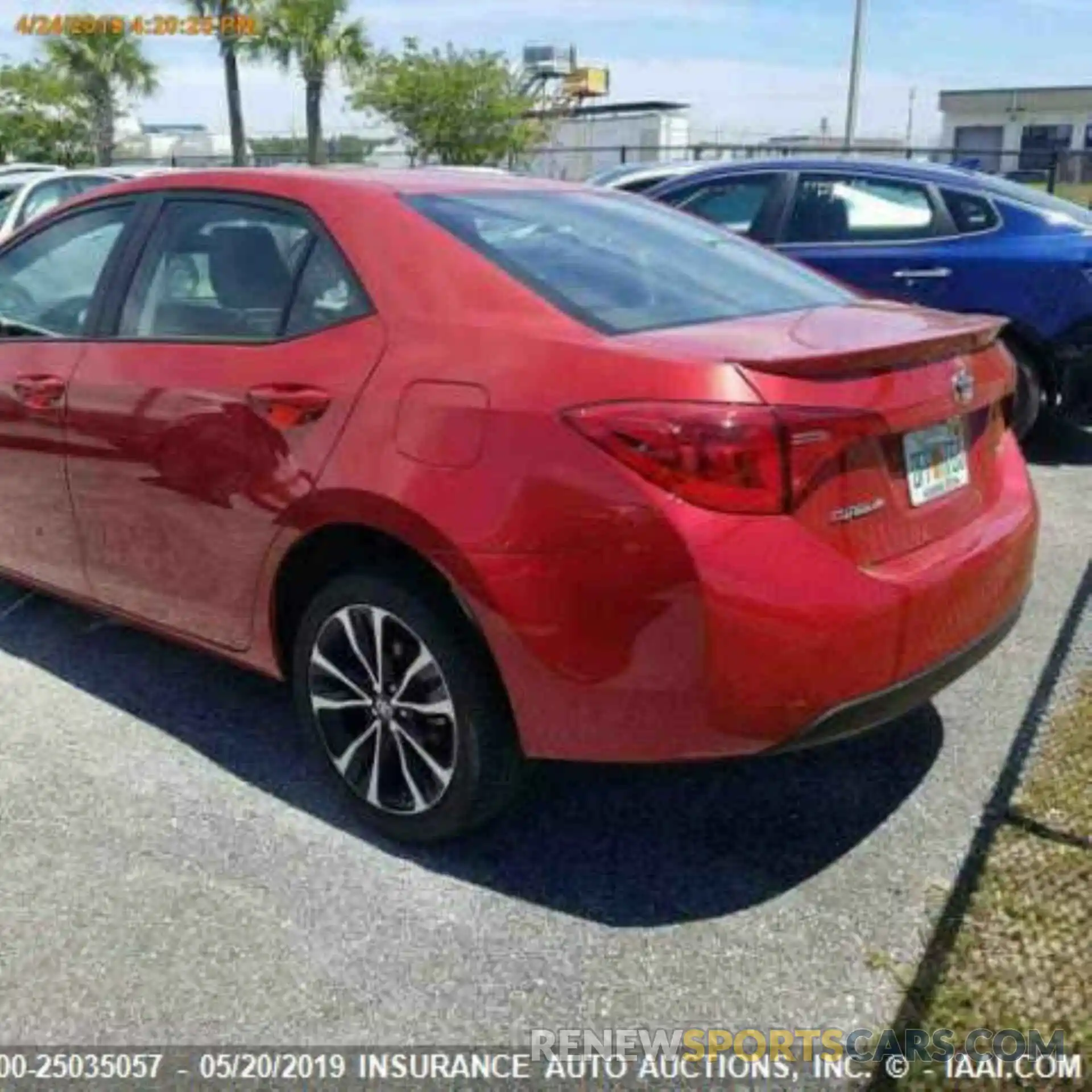 3 Photograph of a damaged car 5YFBURHE4KP910079 TOYOTA COROLLA 2019