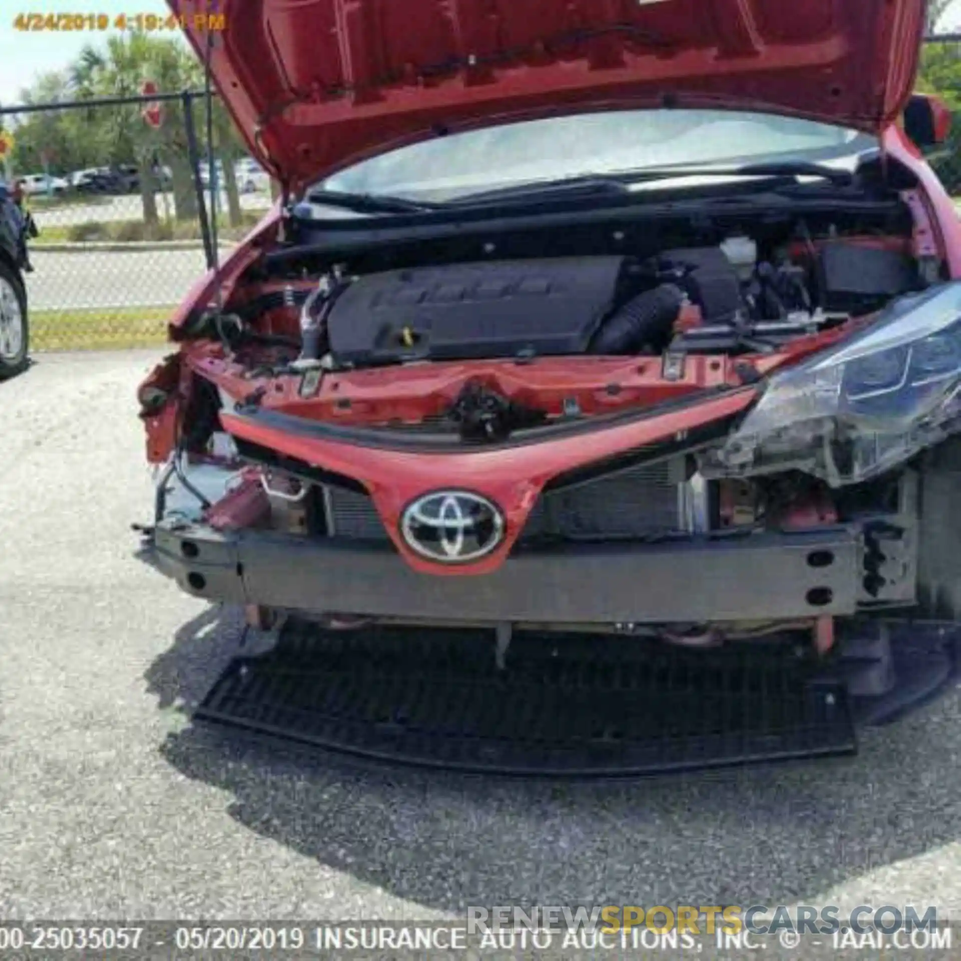 6 Photograph of a damaged car 5YFBURHE4KP910079 TOYOTA COROLLA 2019