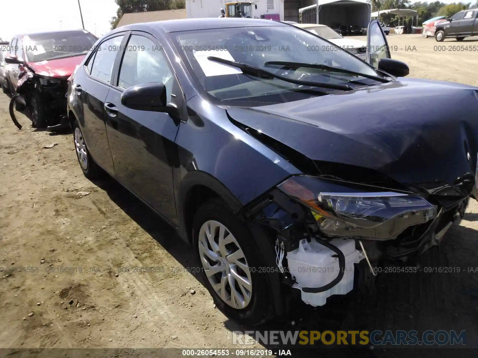 1 Photograph of a damaged car 5YFBURHE4KP910194 TOYOTA COROLLA 2019