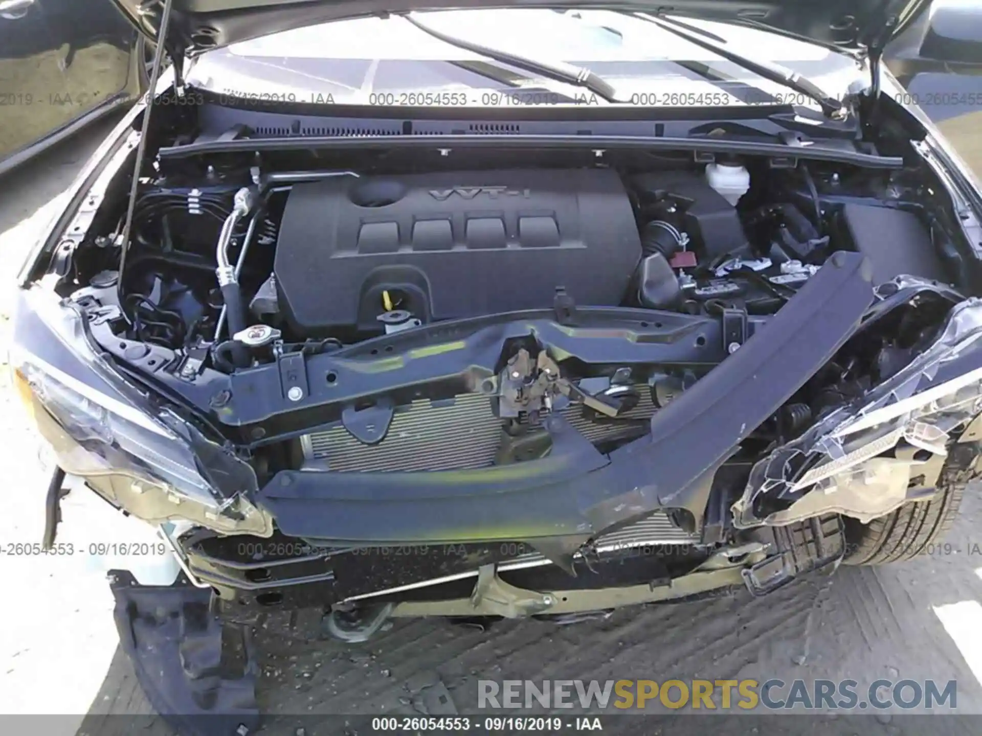 10 Photograph of a damaged car 5YFBURHE4KP910194 TOYOTA COROLLA 2019