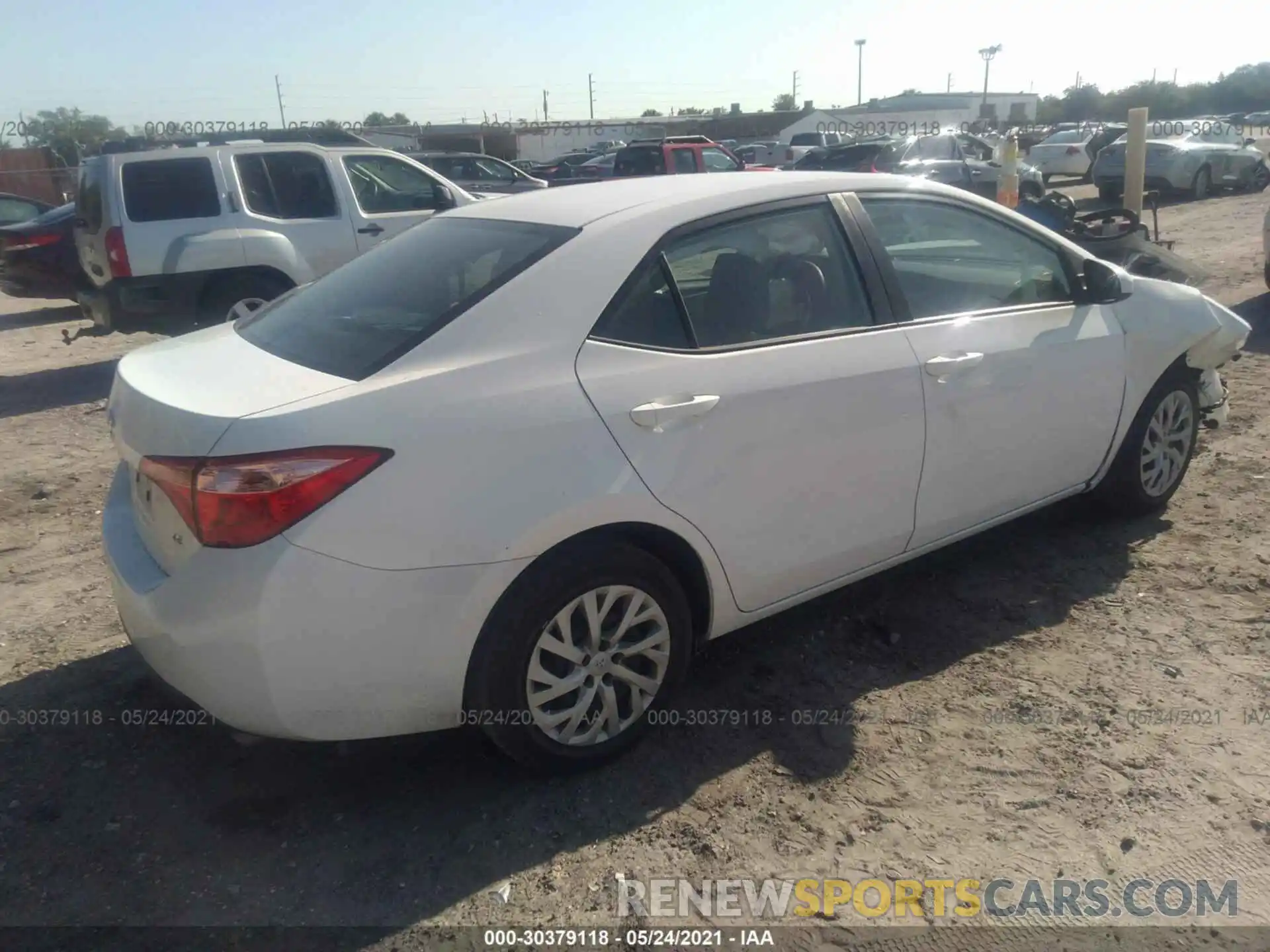 4 Photograph of a damaged car 5YFBURHE4KP910485 TOYOTA COROLLA 2019