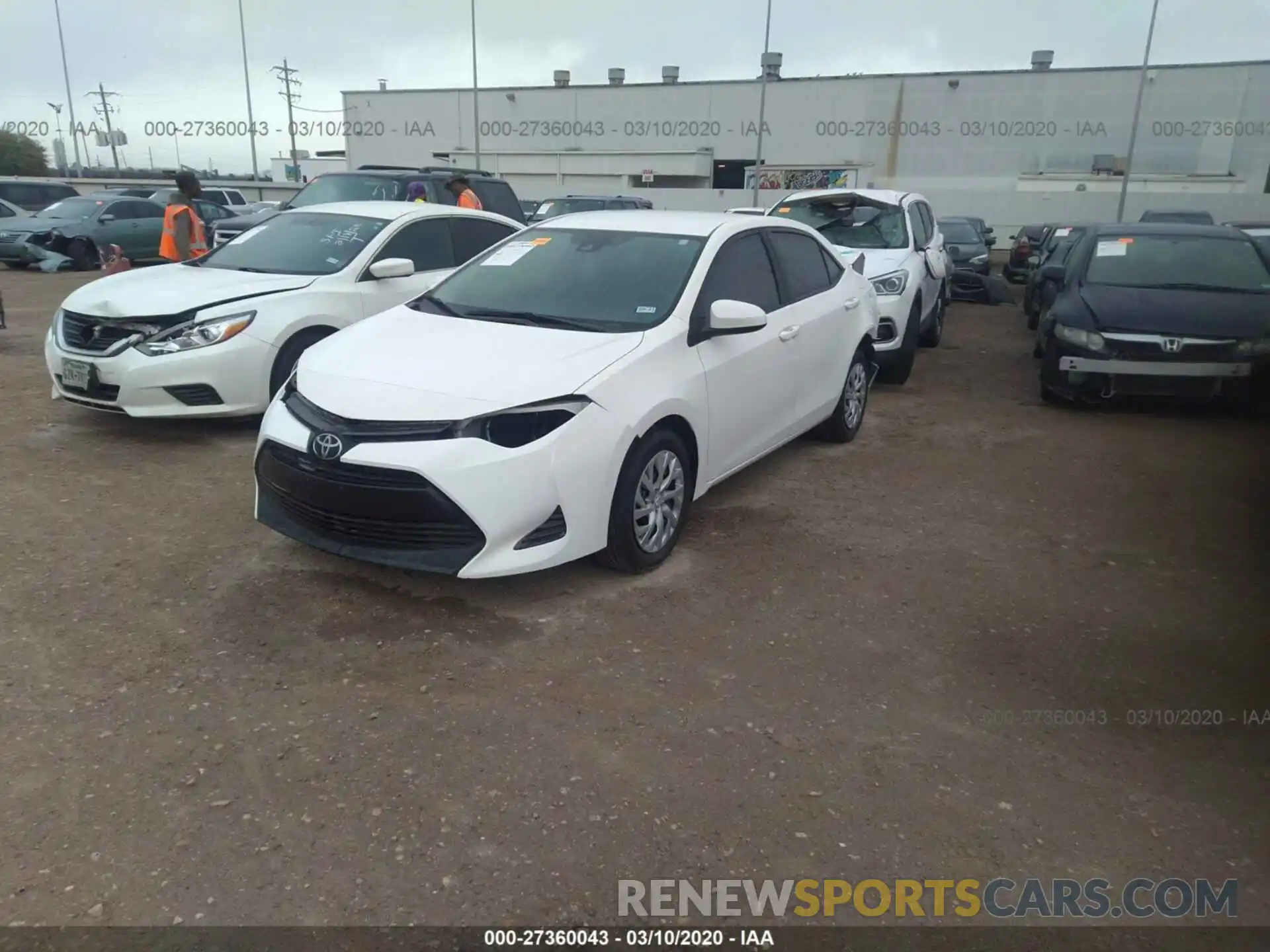 2 Фотография поврежденного автомобиля 5YFBURHE4KP910597 TOYOTA COROLLA 2019