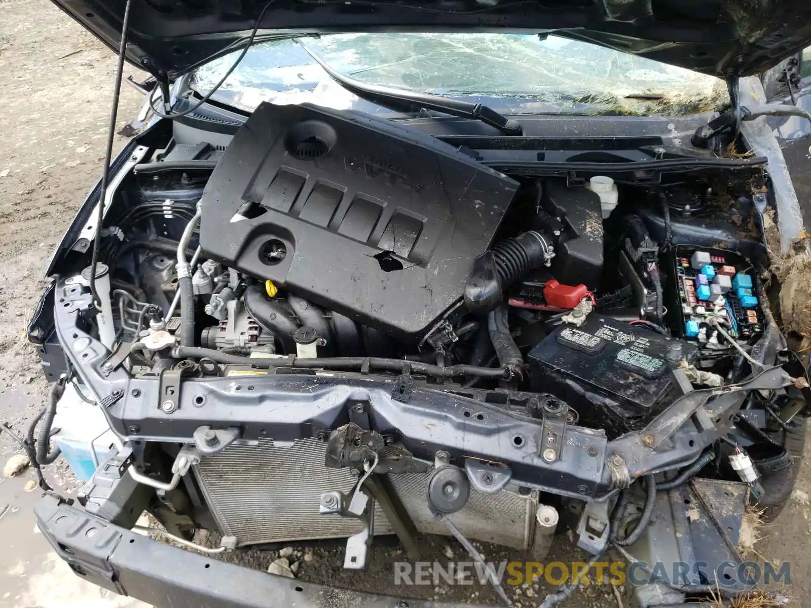 7 Photograph of a damaged car 5YFBURHE4KP911183 TOYOTA COROLLA 2019