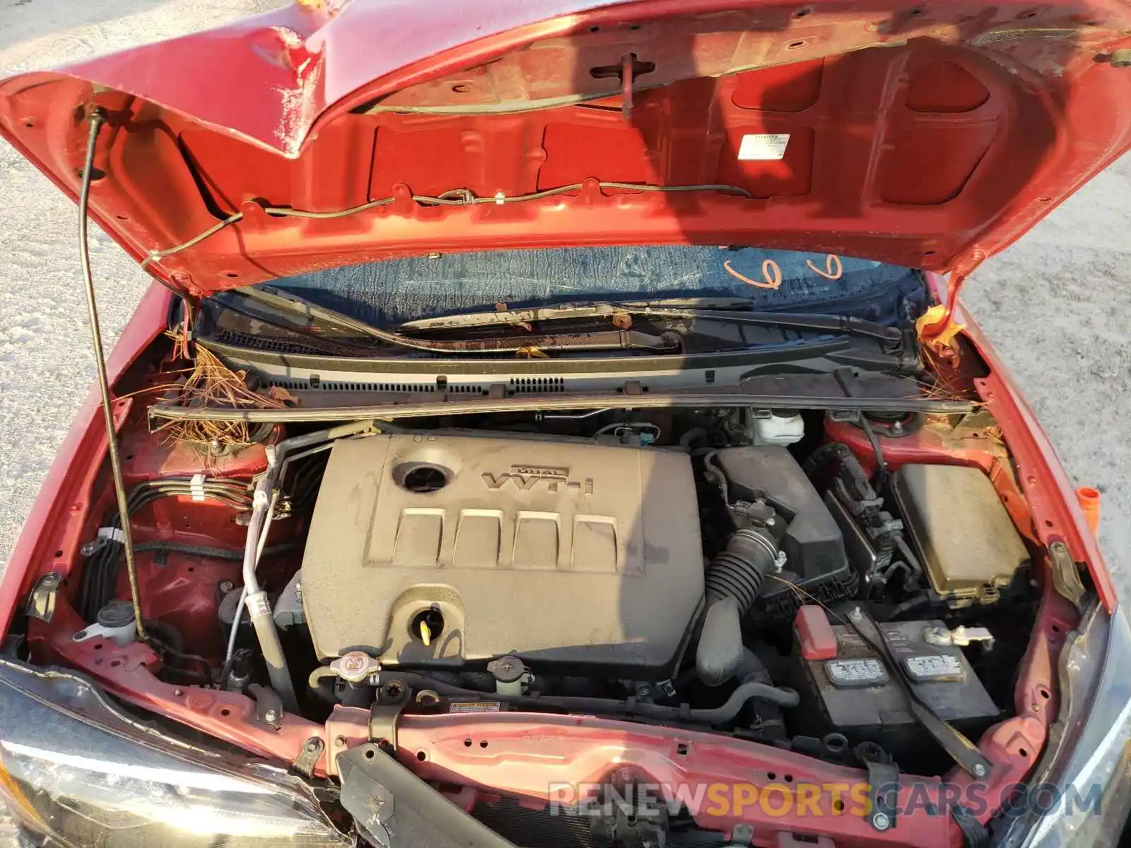 7 Photograph of a damaged car 5YFBURHE4KP911474 TOYOTA COROLLA 2019