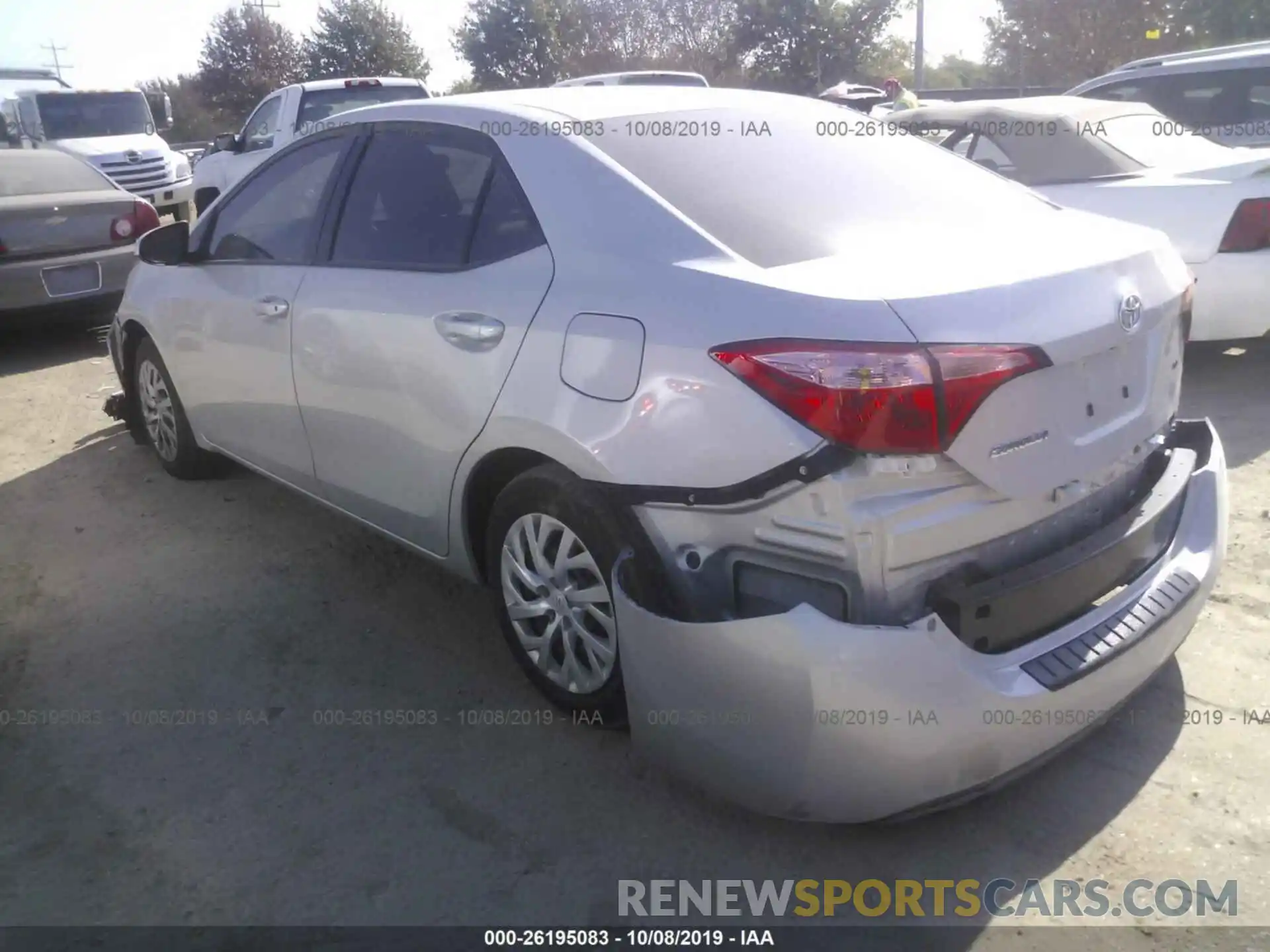 3 Photograph of a damaged car 5YFBURHE4KP912110 TOYOTA COROLLA 2019