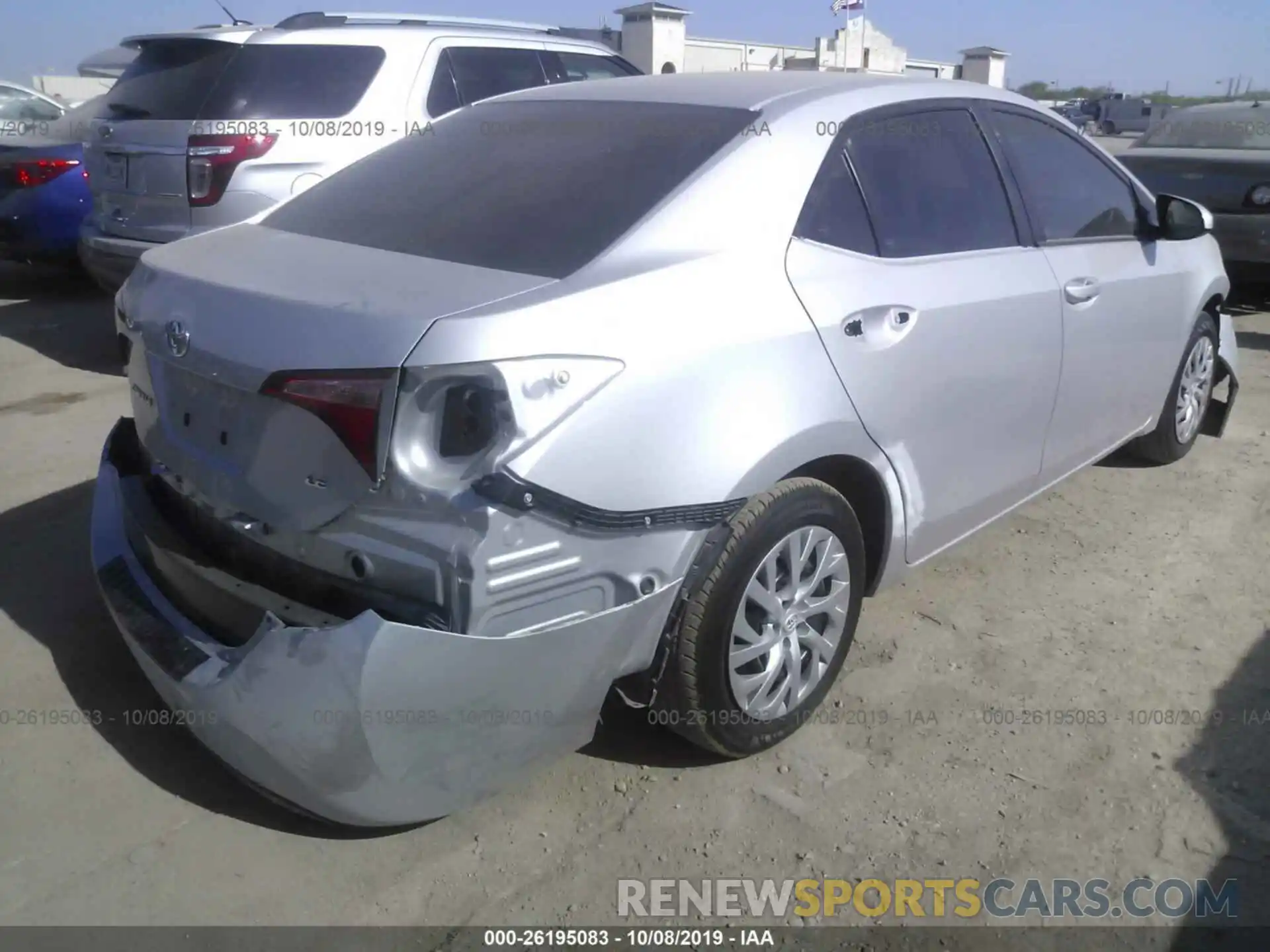 4 Photograph of a damaged car 5YFBURHE4KP912110 TOYOTA COROLLA 2019