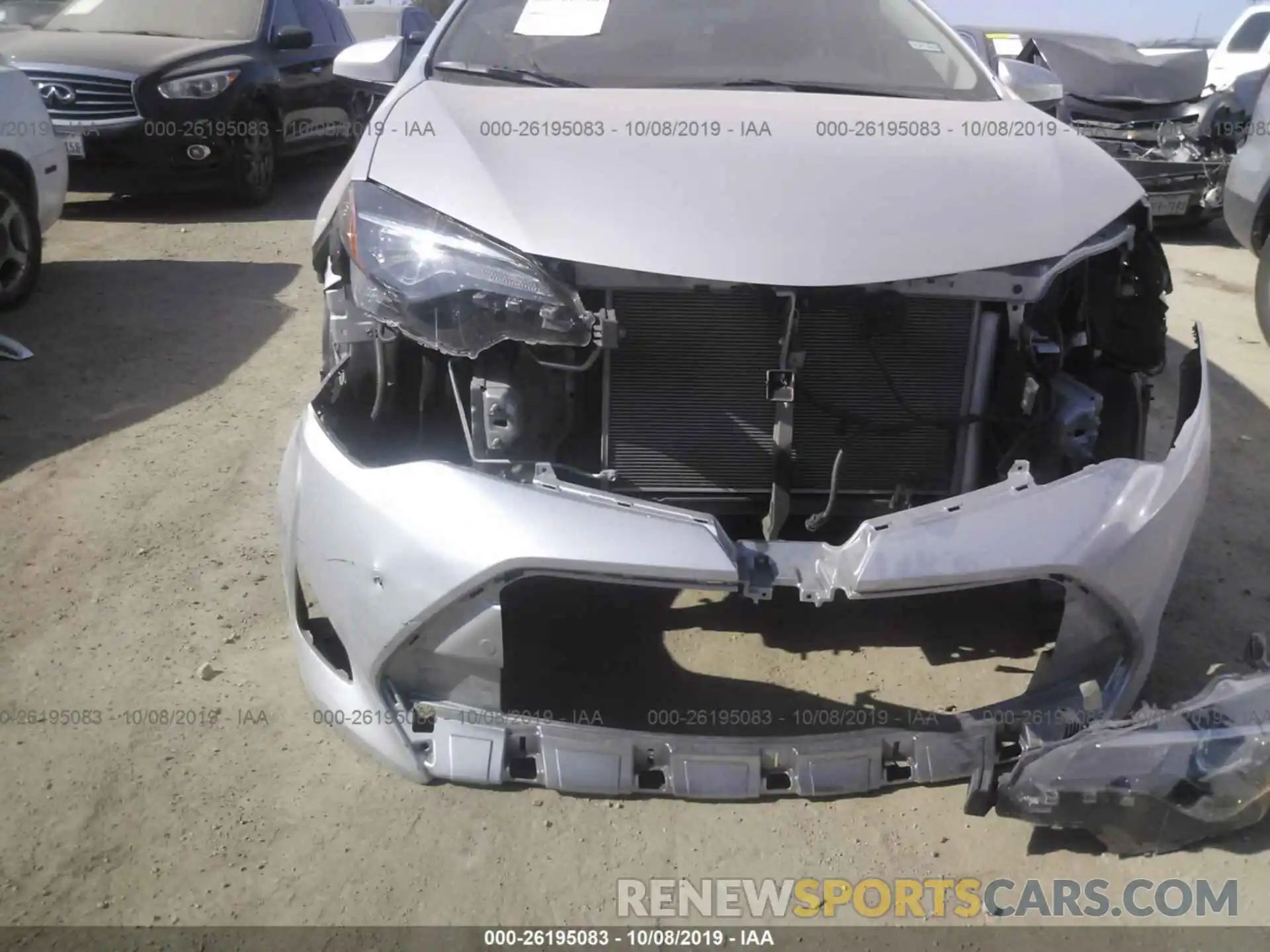 6 Photograph of a damaged car 5YFBURHE4KP912110 TOYOTA COROLLA 2019