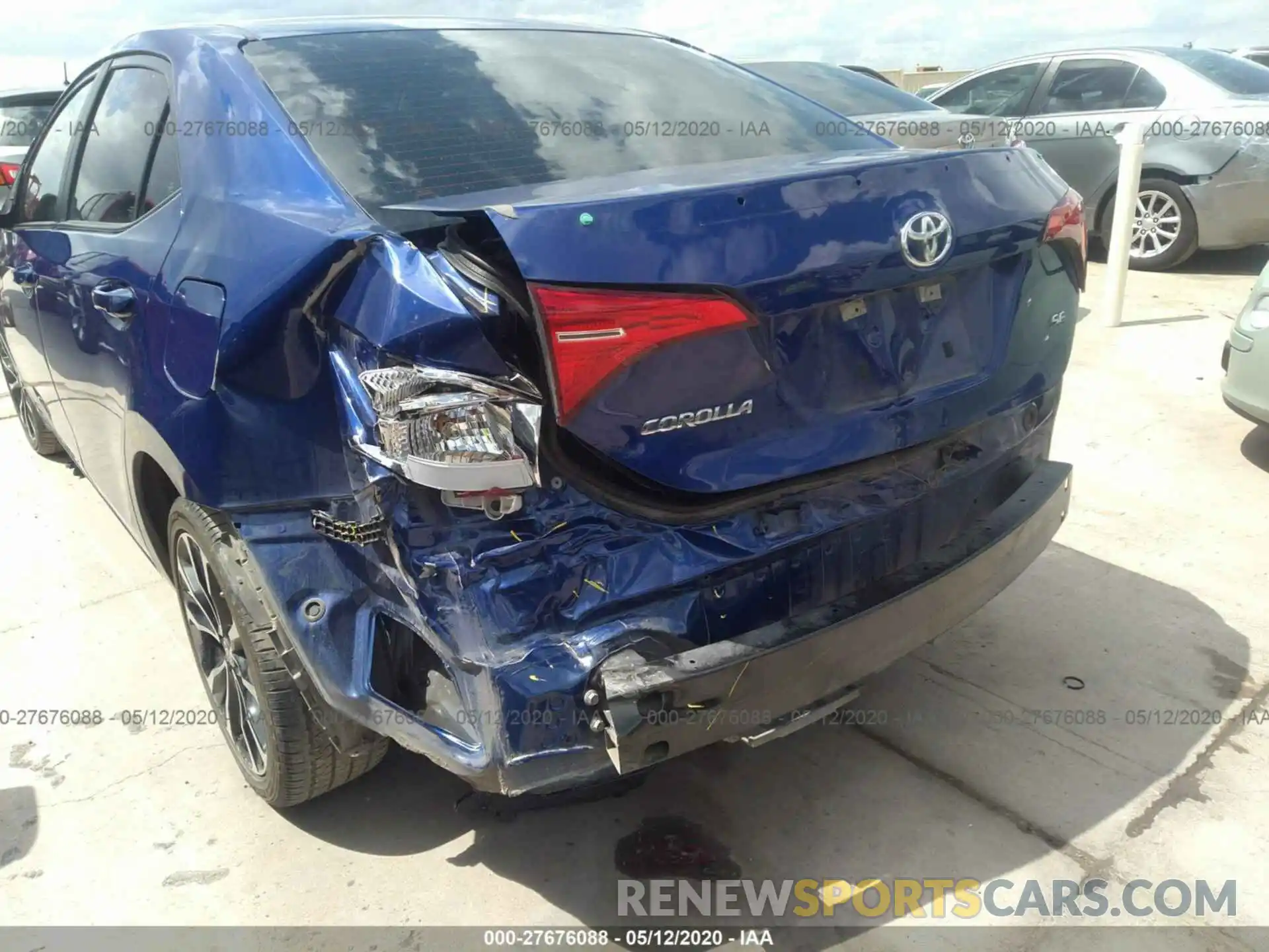 6 Photograph of a damaged car 5YFBURHE4KP912124 TOYOTA COROLLA 2019