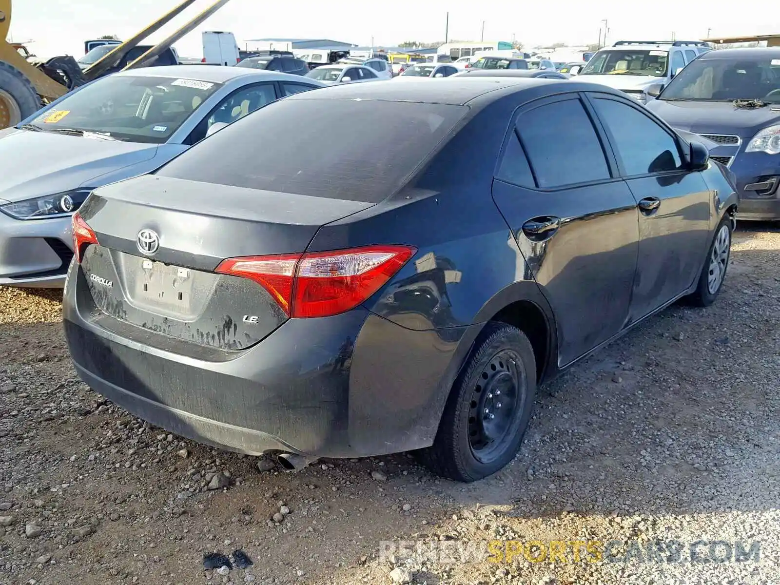 4 Photograph of a damaged car 5YFBURHE4KP912477 TOYOTA COROLLA 2019