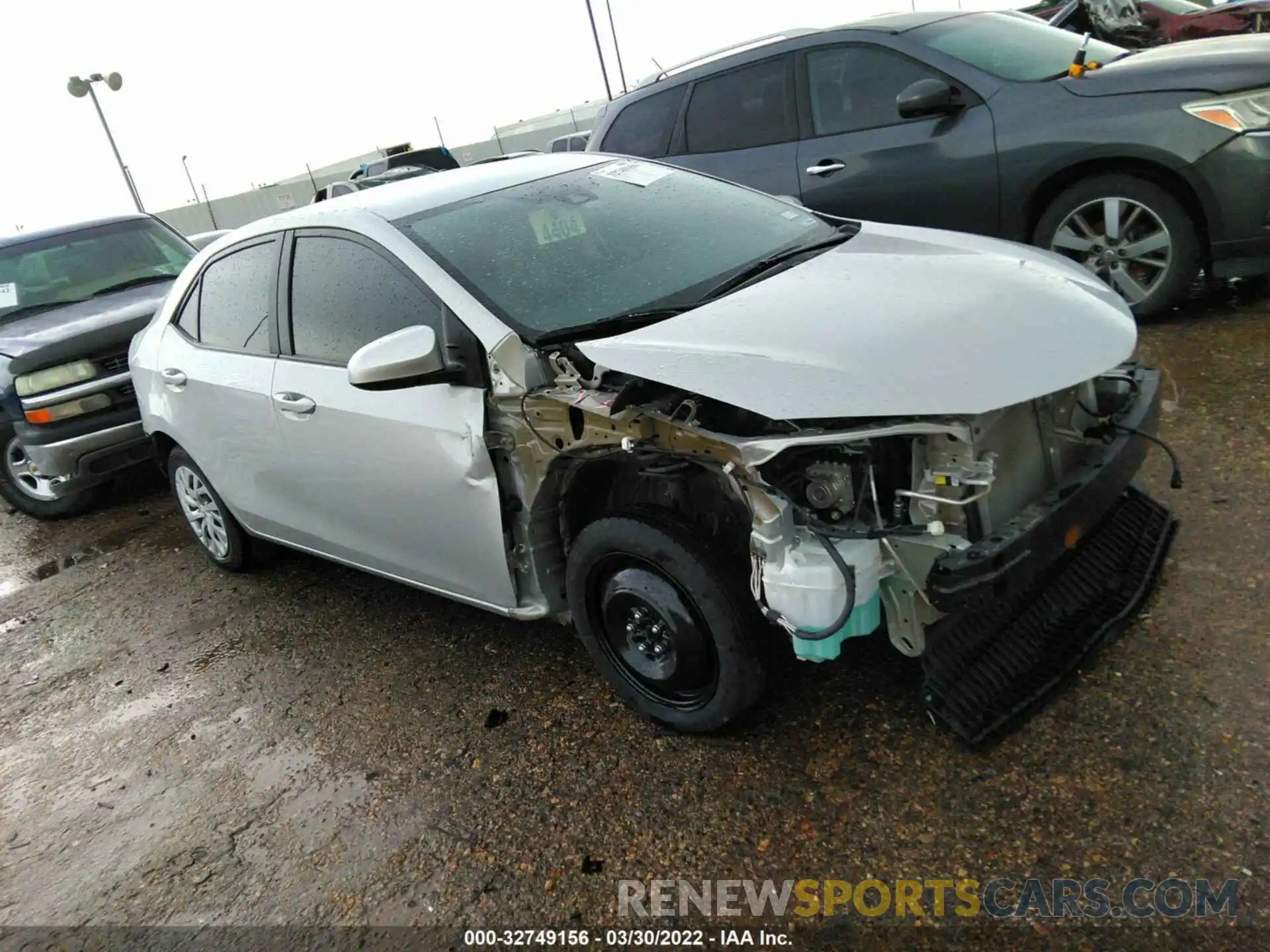 1 Photograph of a damaged car 5YFBURHE4KP912558 TOYOTA COROLLA 2019