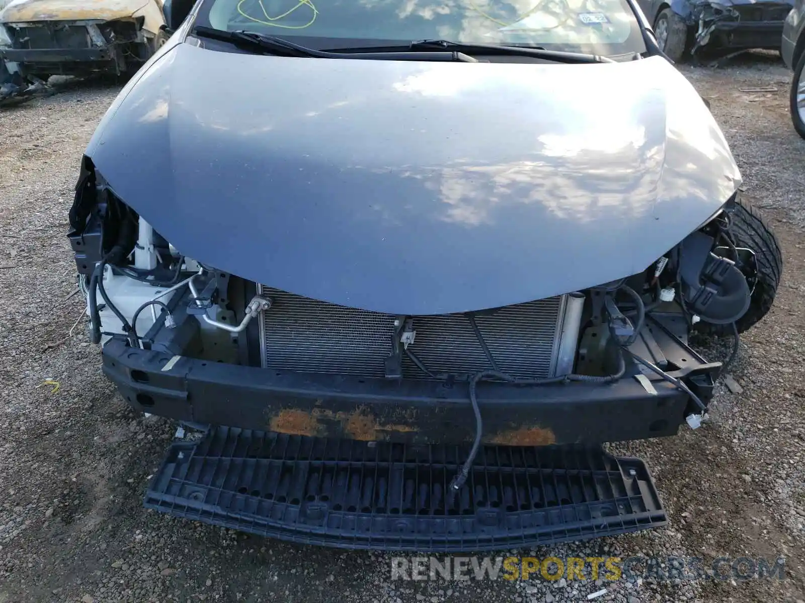 9 Photograph of a damaged car 5YFBURHE4KP912723 TOYOTA COROLLA 2019