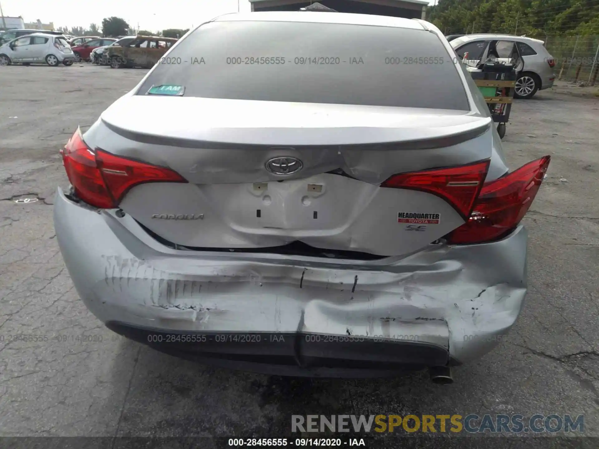 6 Photograph of a damaged car 5YFBURHE4KP913628 TOYOTA COROLLA 2019