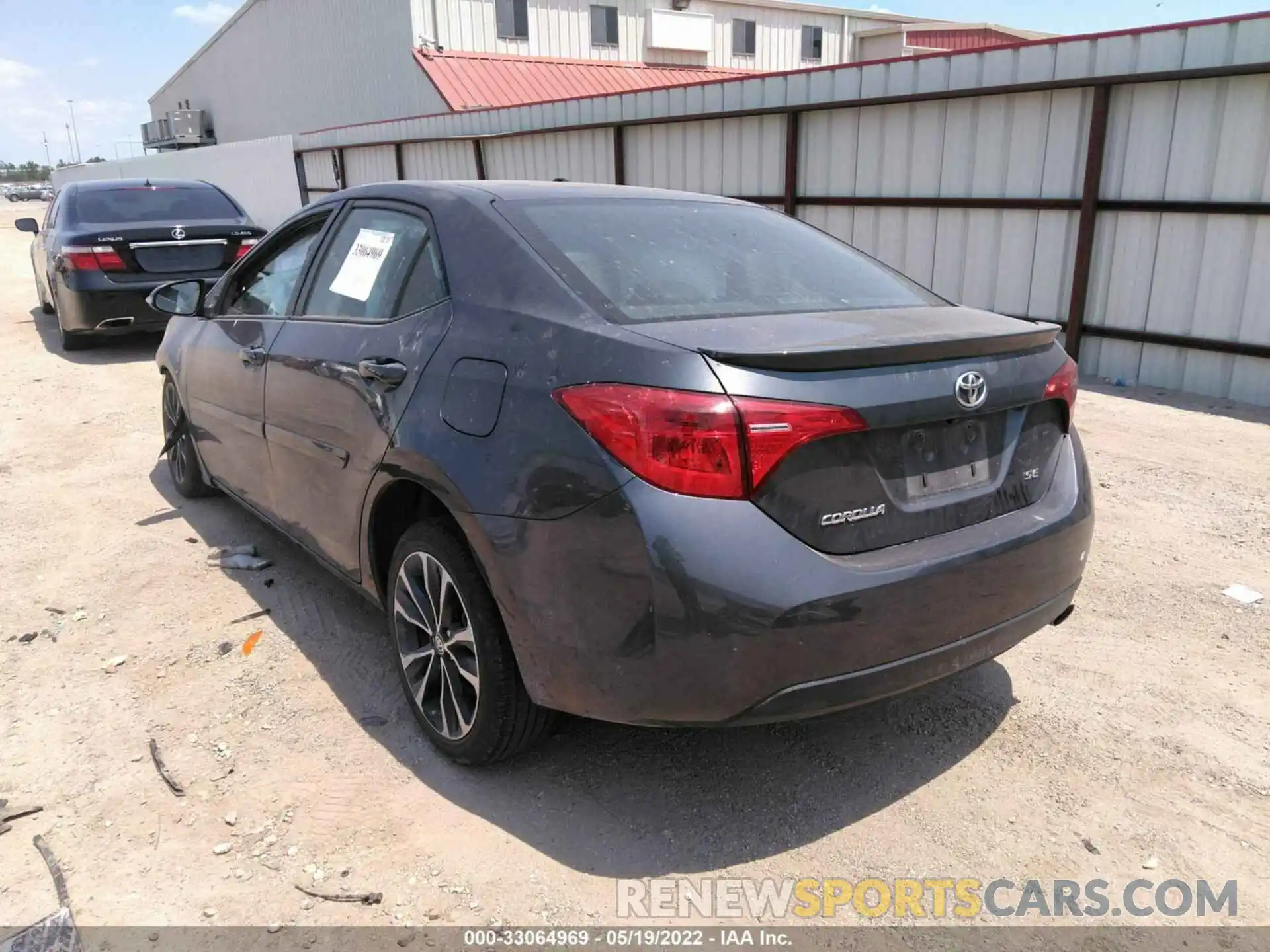 3 Photograph of a damaged car 5YFBURHE4KP913774 TOYOTA COROLLA 2019