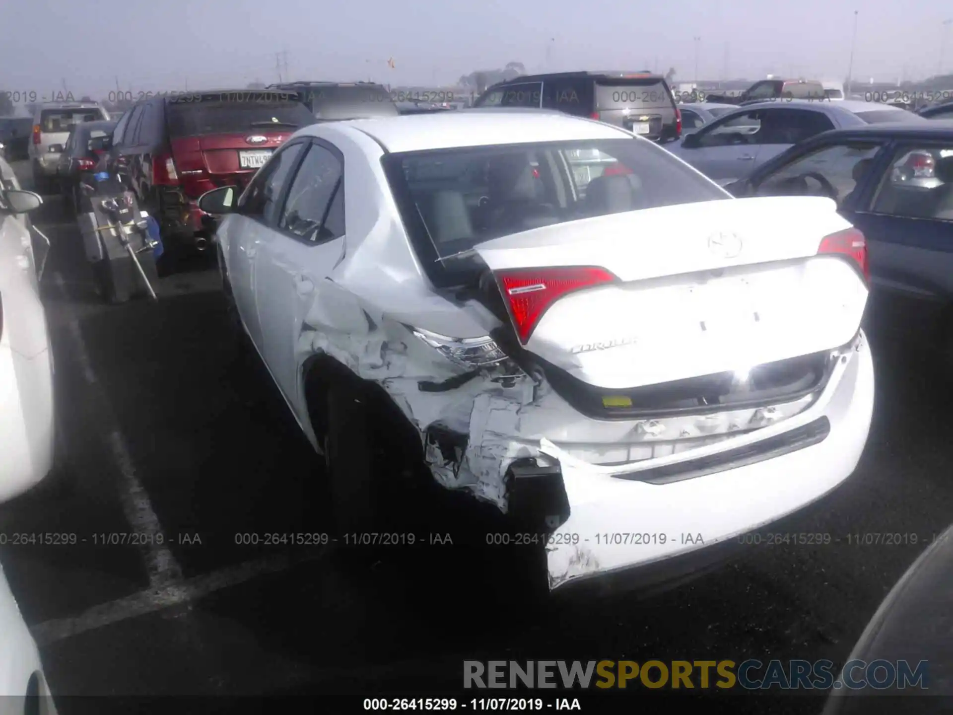 3 Photograph of a damaged car 5YFBURHE4KP914746 TOYOTA COROLLA 2019