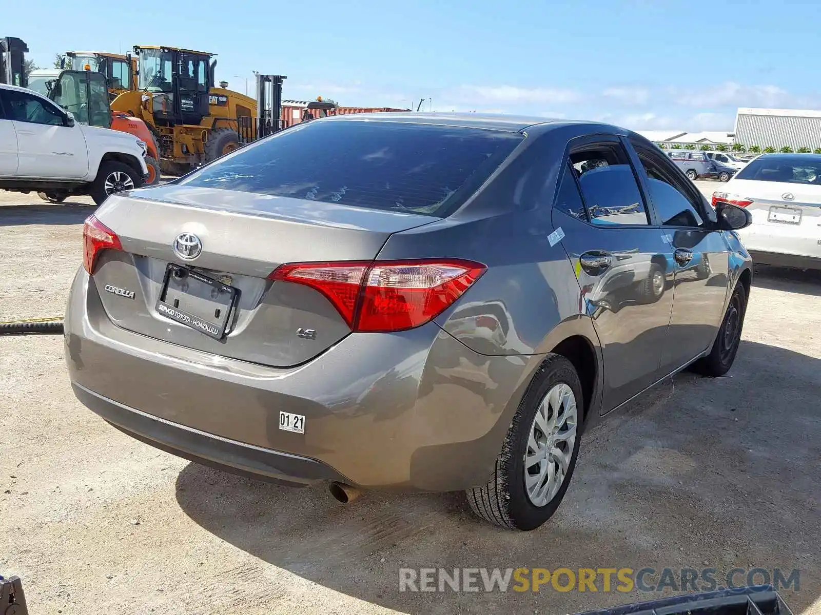 4 Photograph of a damaged car 5YFBURHE4KP915430 TOYOTA COROLLA 2019