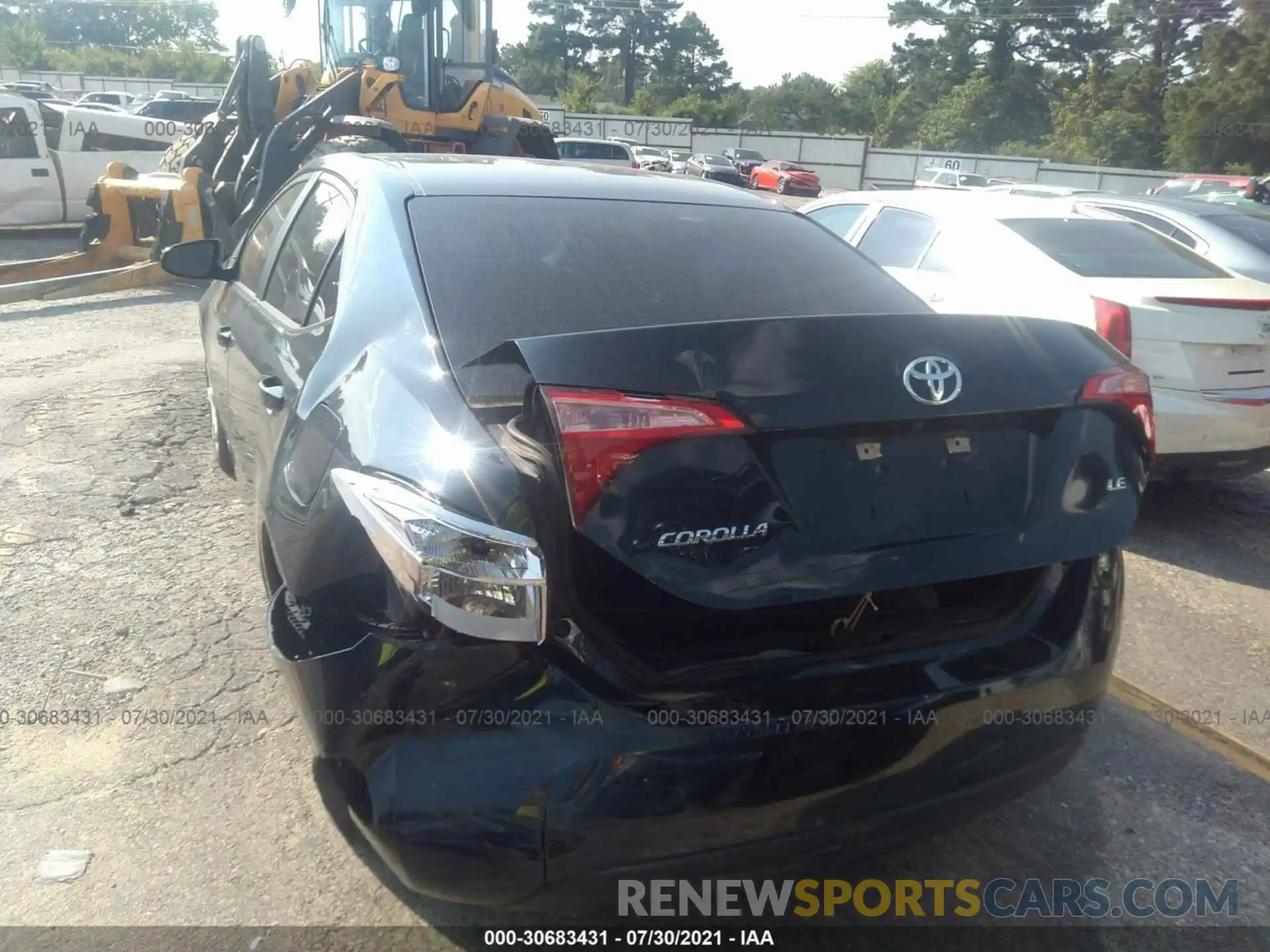 6 Photograph of a damaged car 5YFBURHE4KP916013 TOYOTA COROLLA 2019