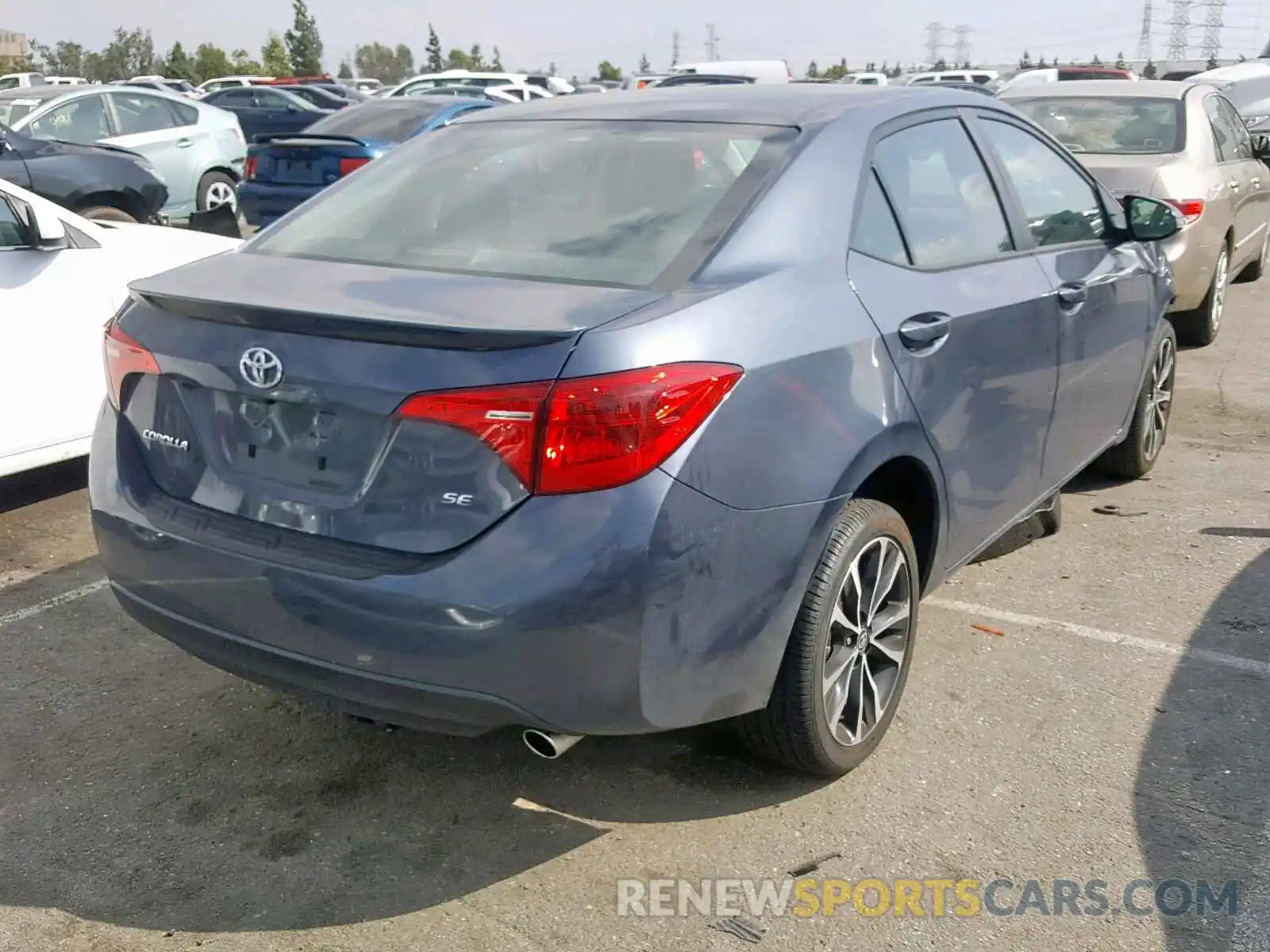 4 Photograph of a damaged car 5YFBURHE4KP916609 TOYOTA COROLLA 2019