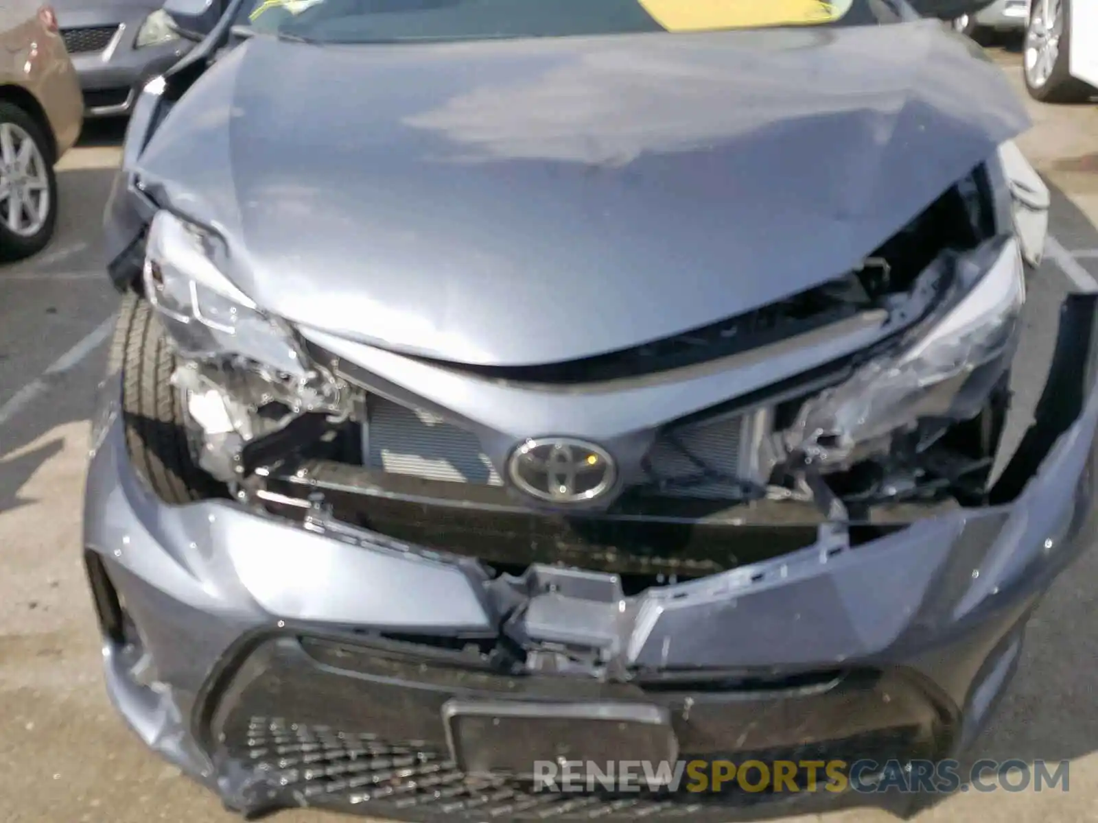 9 Photograph of a damaged car 5YFBURHE4KP916609 TOYOTA COROLLA 2019