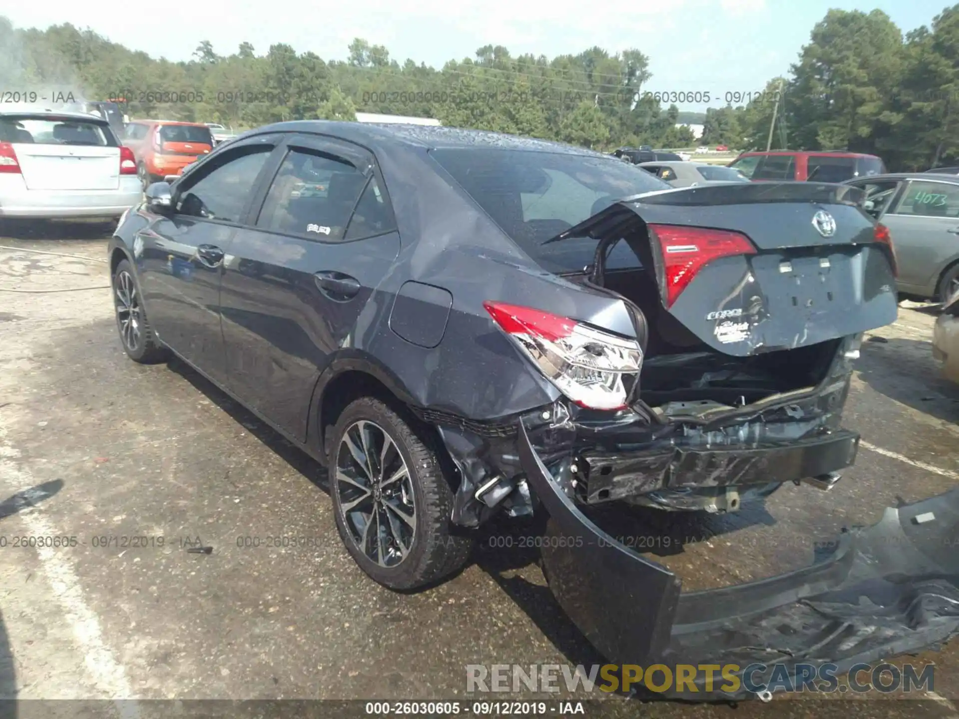 3 Photograph of a damaged car 5YFBURHE4KP918411 TOYOTA COROLLA 2019