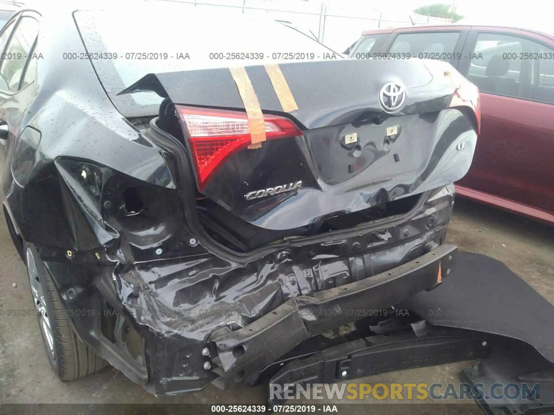 6 Photograph of a damaged car 5YFBURHE4KP918442 TOYOTA COROLLA 2019