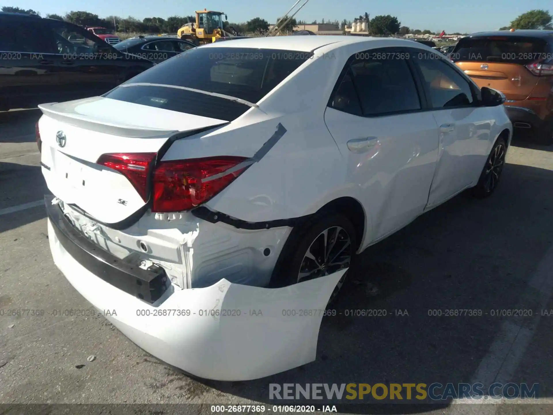 4 Photograph of a damaged car 5YFBURHE4KP919381 TOYOTA COROLLA 2019