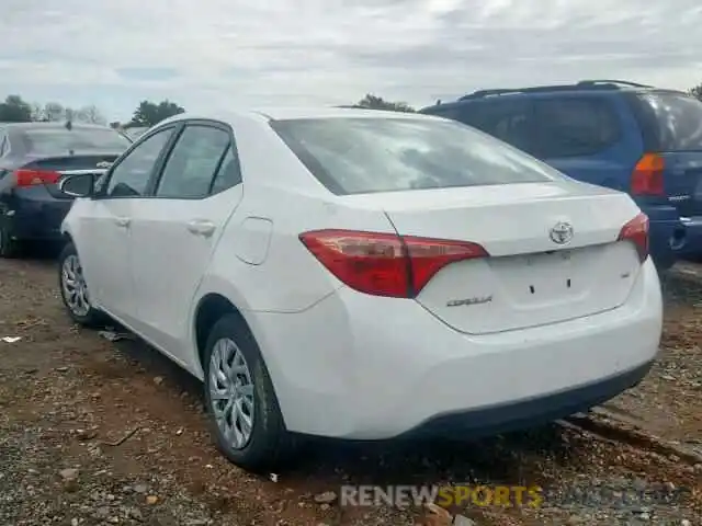 3 Photograph of a damaged car 5YFBURHE4KP919896 TOYOTA COROLLA 2019