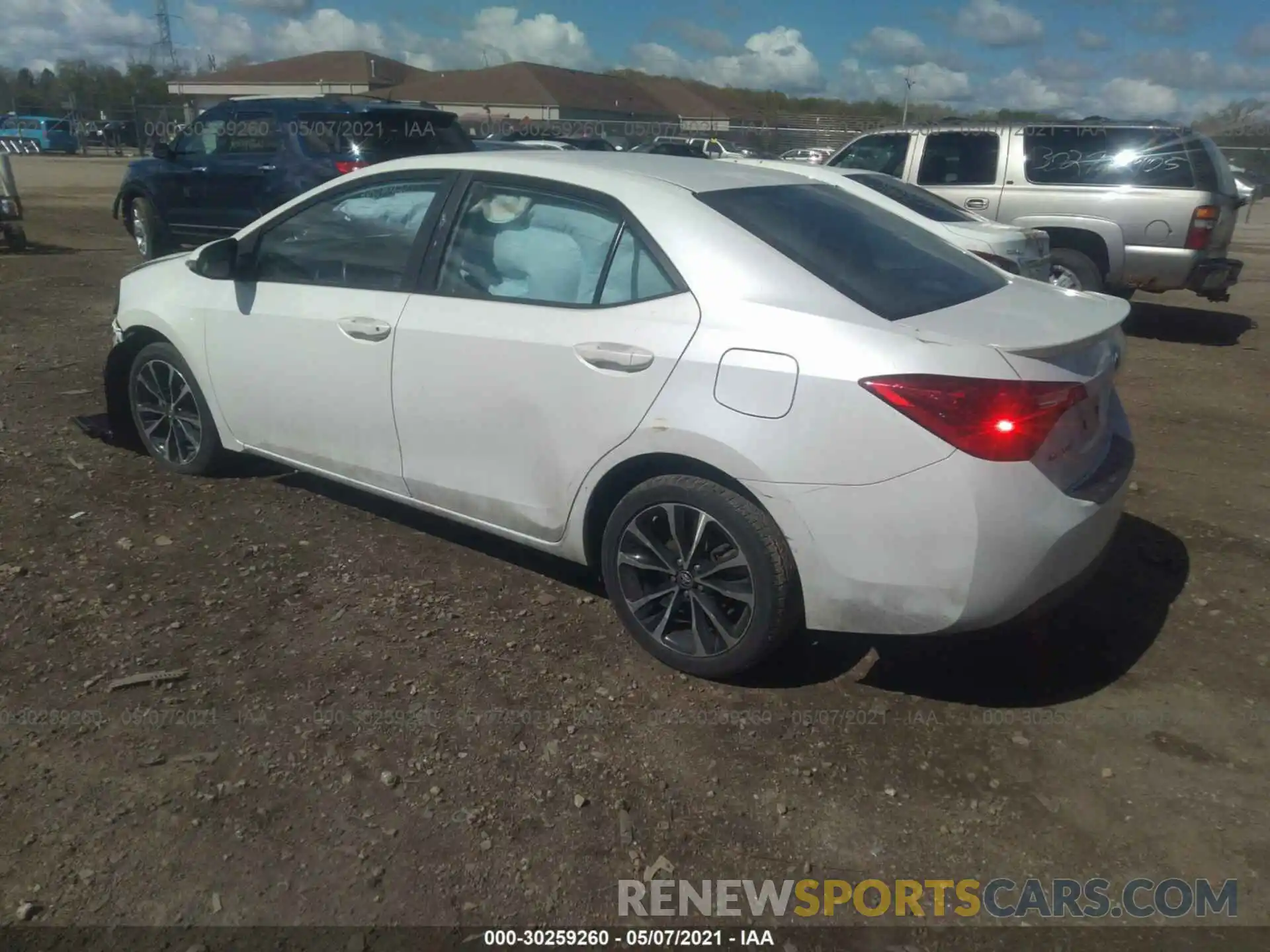 3 Photograph of a damaged car 5YFBURHE4KP920045 TOYOTA COROLLA 2019