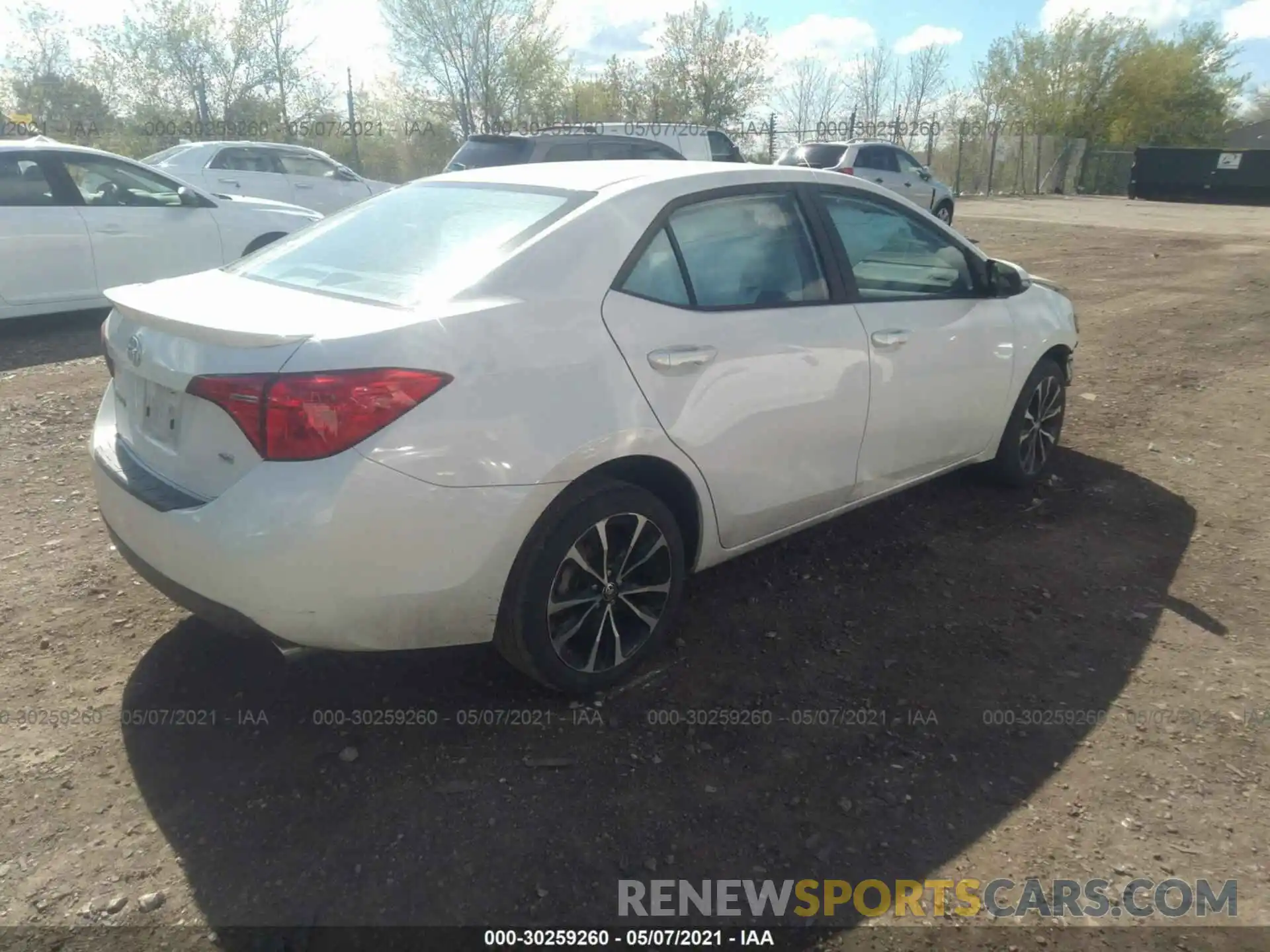 4 Photograph of a damaged car 5YFBURHE4KP920045 TOYOTA COROLLA 2019