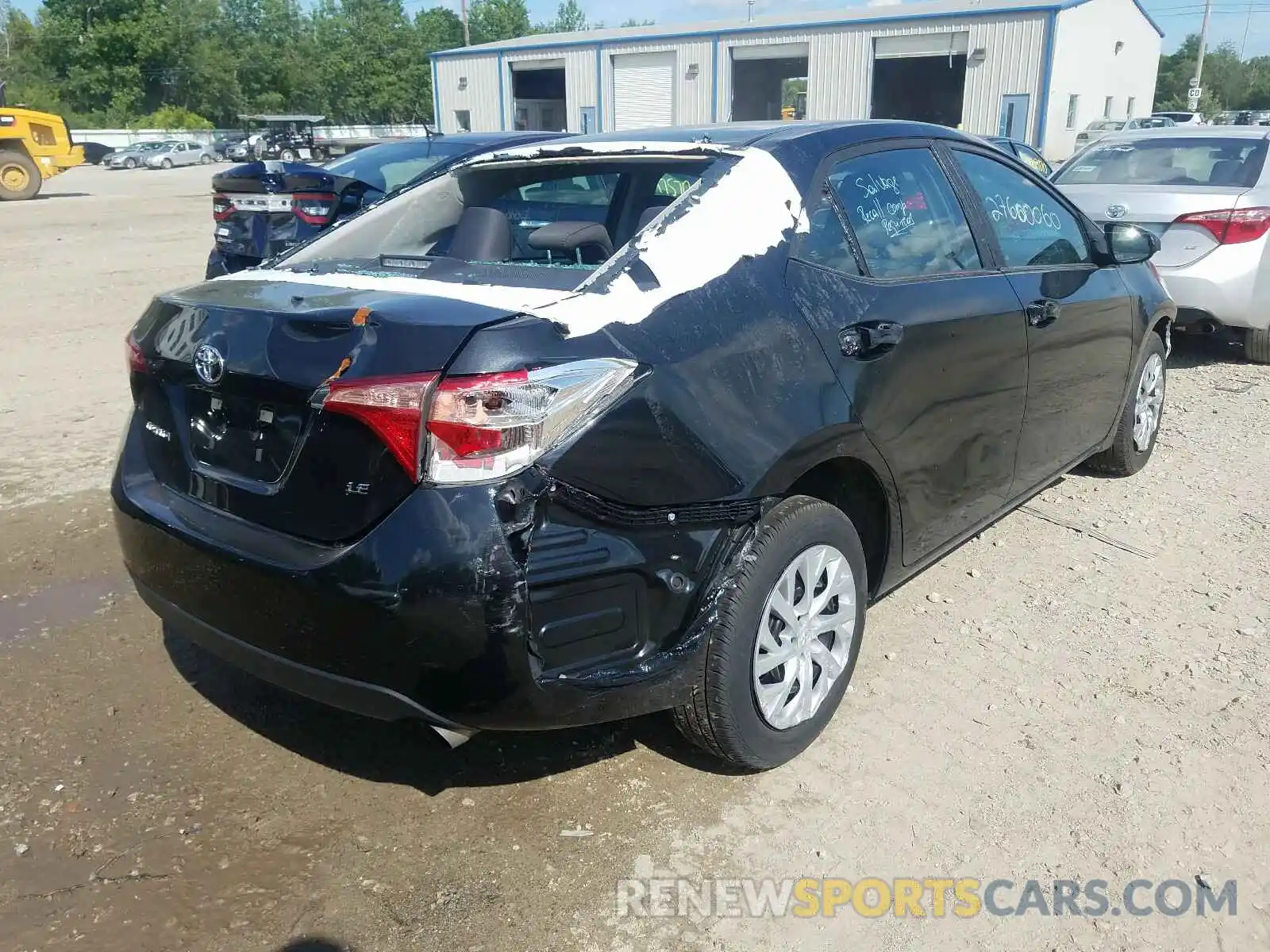 4 Photograph of a damaged car 5YFBURHE4KP920160 TOYOTA COROLLA 2019