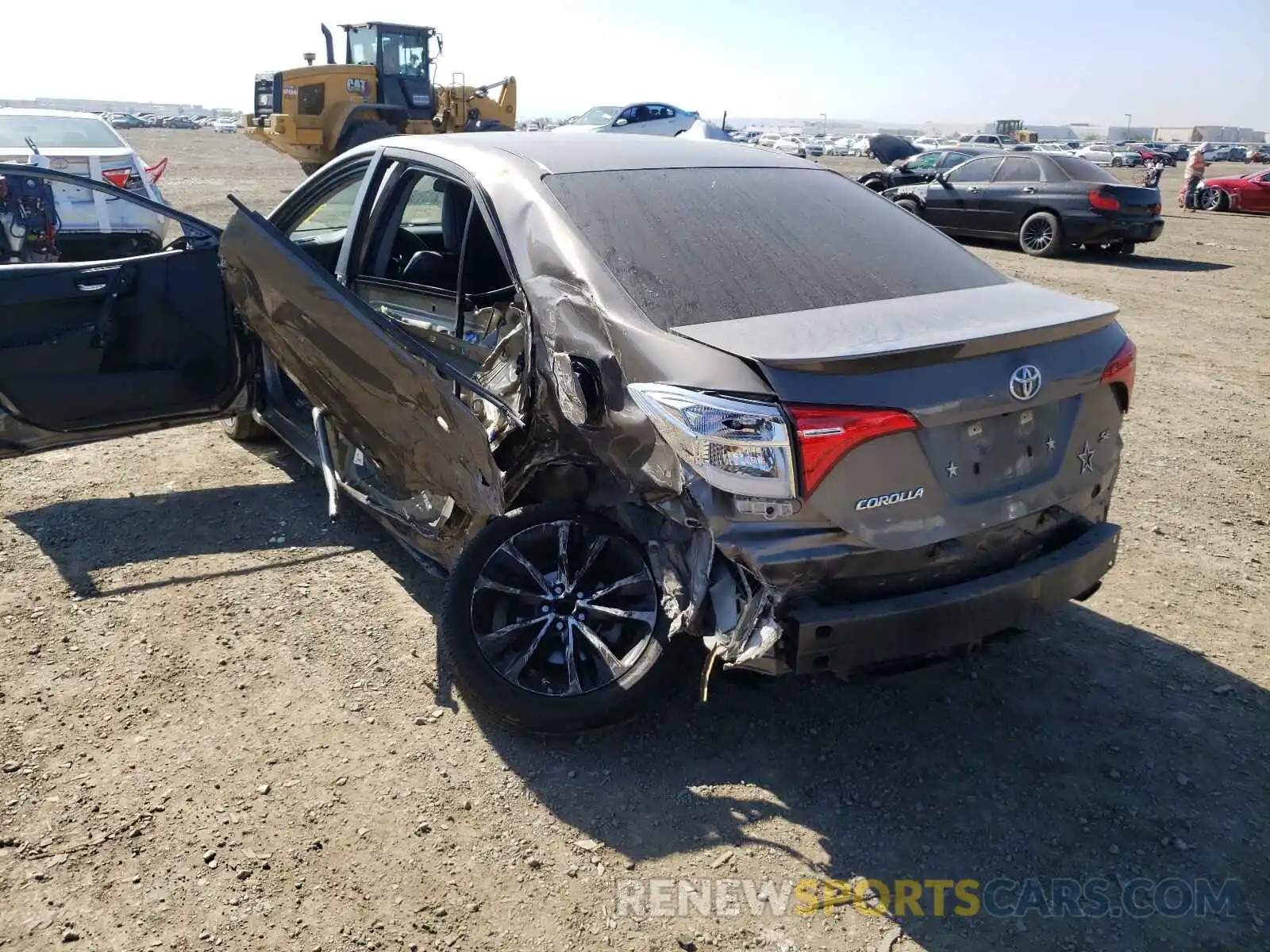 3 Photograph of a damaged car 5YFBURHE4KP920210 TOYOTA COROLLA 2019