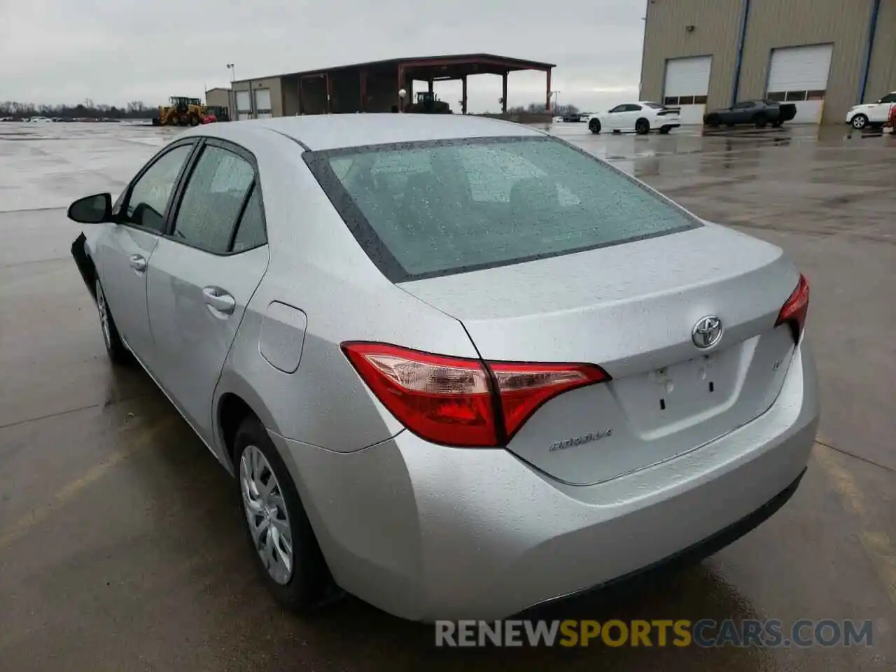 3 Photograph of a damaged car 5YFBURHE4KP921275 TOYOTA COROLLA 2019