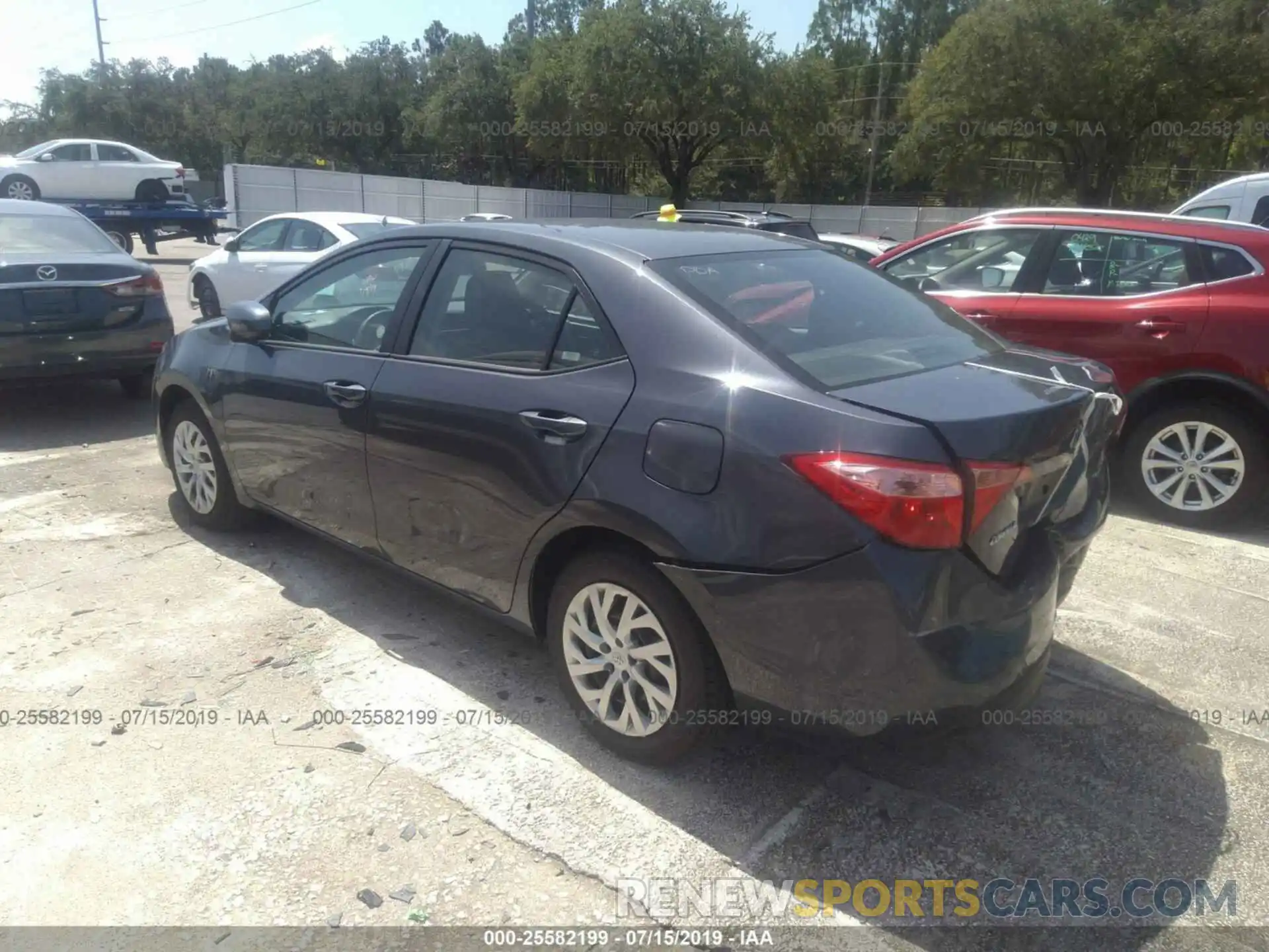 3 Photograph of a damaged car 5YFBURHE4KP921423 TOYOTA COROLLA 2019