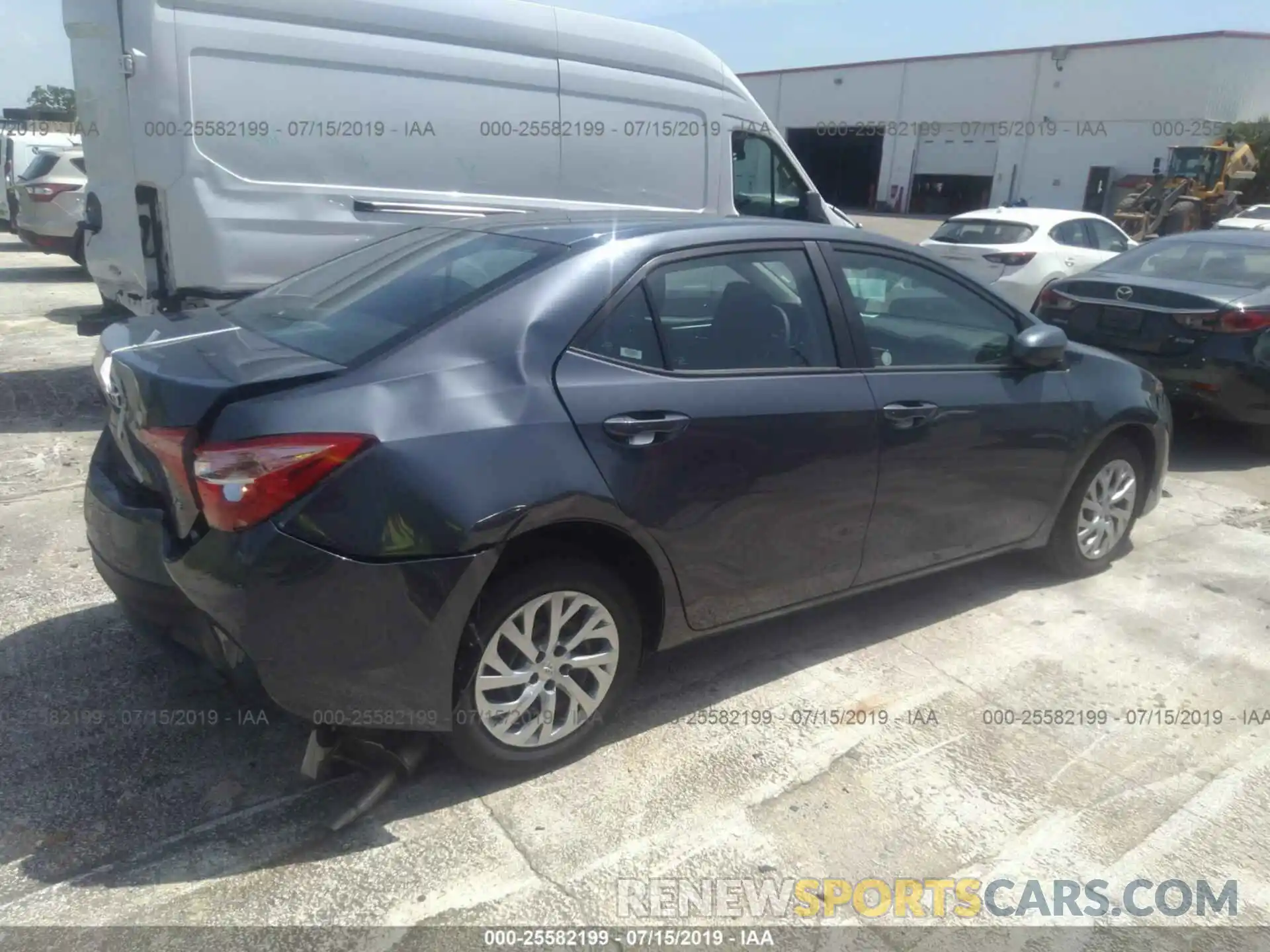 4 Photograph of a damaged car 5YFBURHE4KP921423 TOYOTA COROLLA 2019