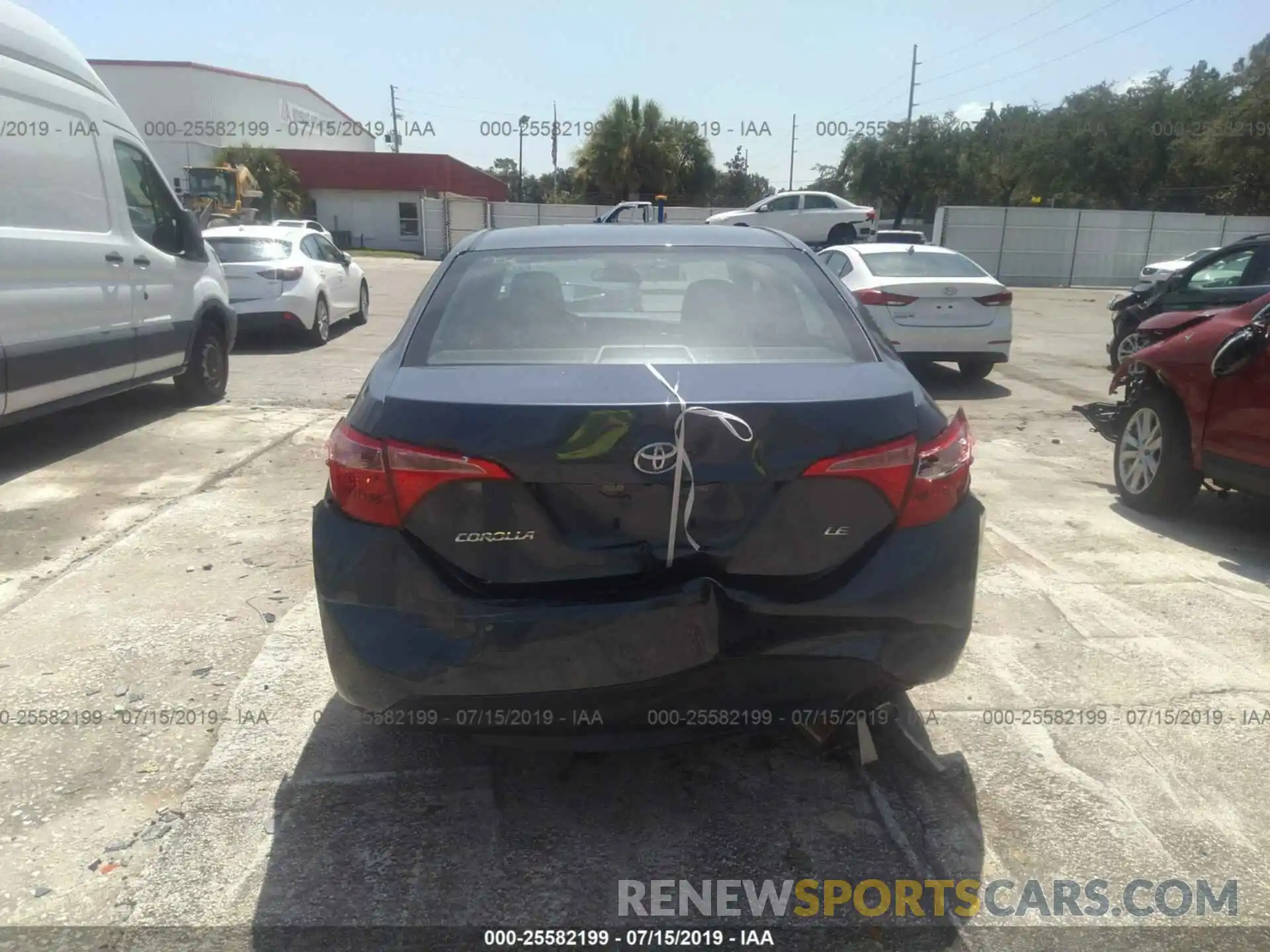 6 Photograph of a damaged car 5YFBURHE4KP921423 TOYOTA COROLLA 2019