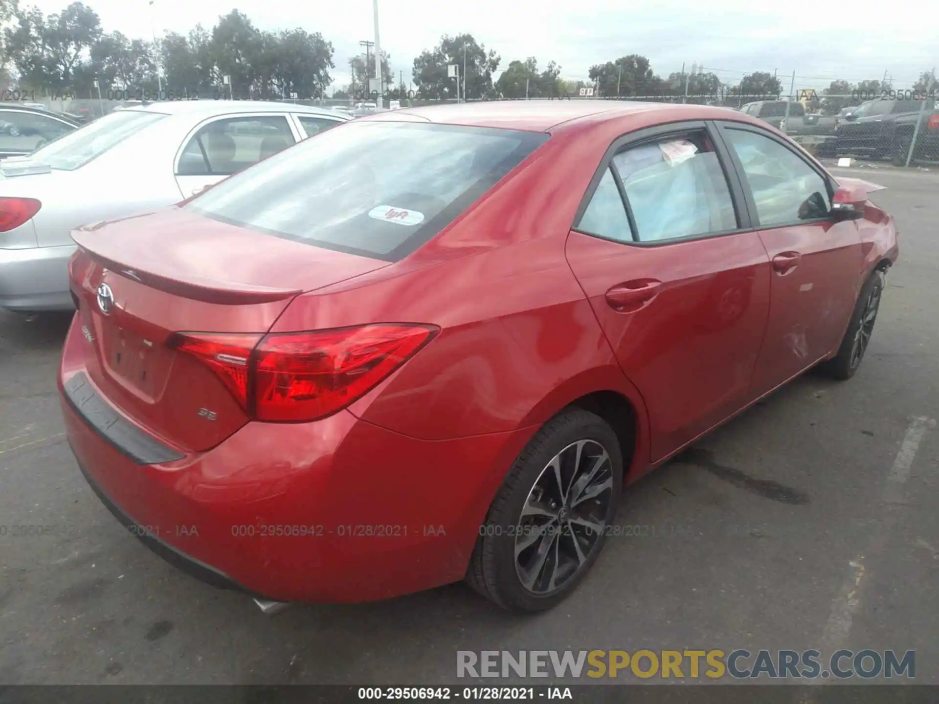 4 Photograph of a damaged car 5YFBURHE4KP921499 TOYOTA COROLLA 2019