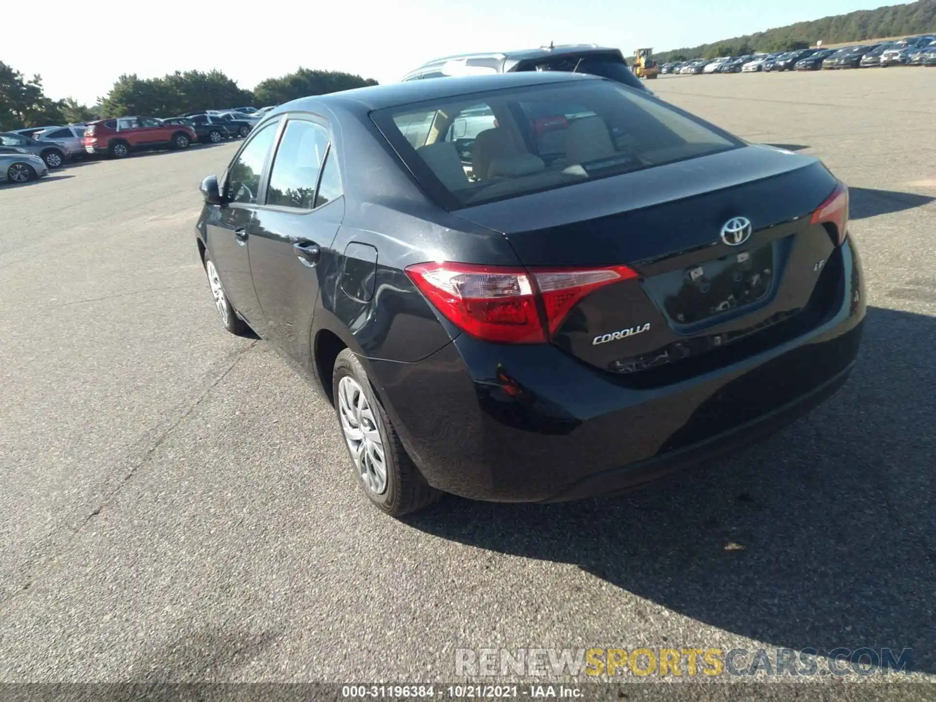 3 Photograph of a damaged car 5YFBURHE4KP921647 TOYOTA COROLLA 2019