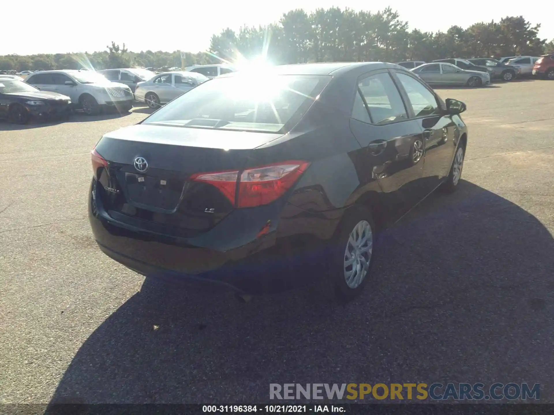 4 Photograph of a damaged car 5YFBURHE4KP921647 TOYOTA COROLLA 2019