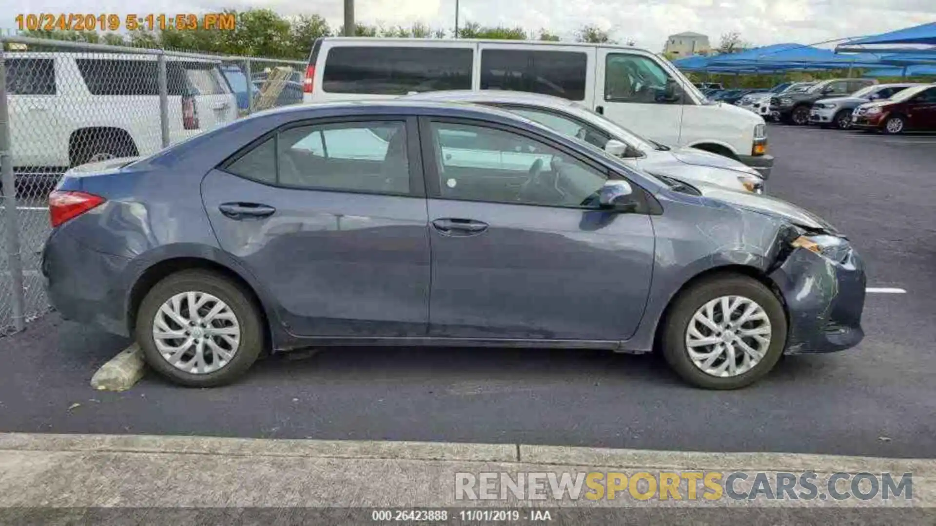 17 Photograph of a damaged car 5YFBURHE4KP922281 TOYOTA COROLLA 2019