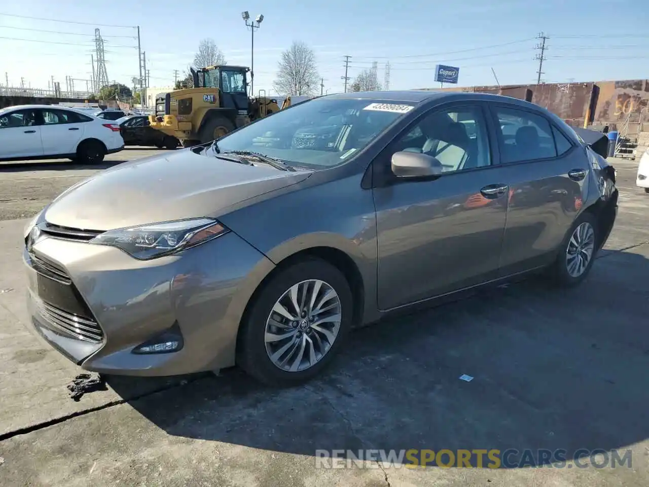 1 Photograph of a damaged car 5YFBURHE4KP922992 TOYOTA COROLLA 2019