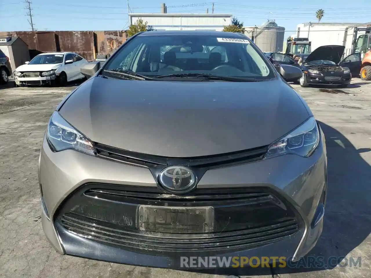 5 Photograph of a damaged car 5YFBURHE4KP922992 TOYOTA COROLLA 2019