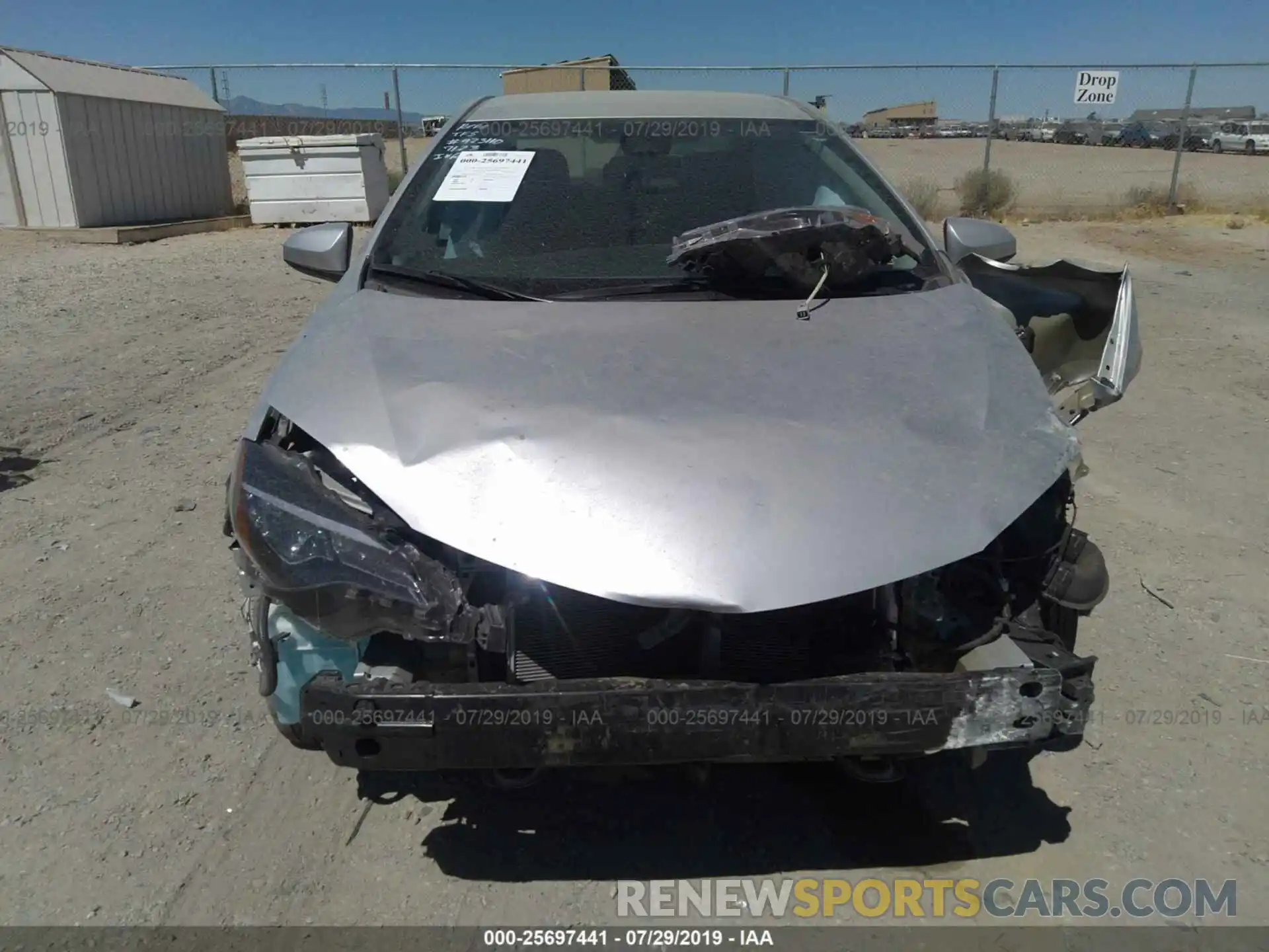 6 Photograph of a damaged car 5YFBURHE4KP923110 TOYOTA COROLLA 2019