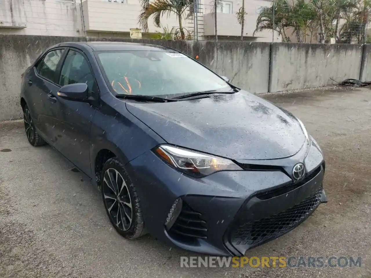 1 Photograph of a damaged car 5YFBURHE4KP923186 TOYOTA COROLLA 2019