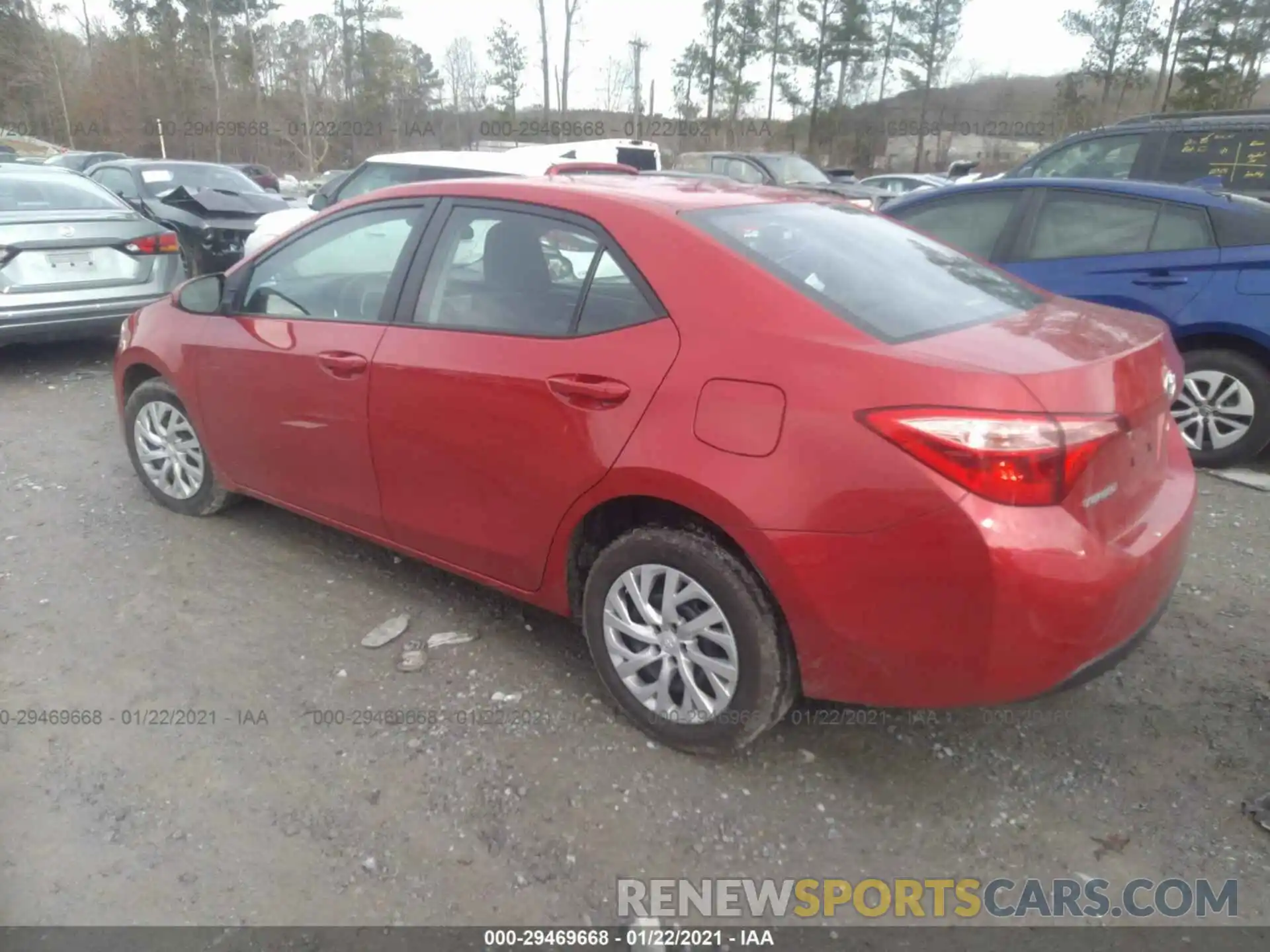 3 Photograph of a damaged car 5YFBURHE4KP923415 TOYOTA COROLLA 2019