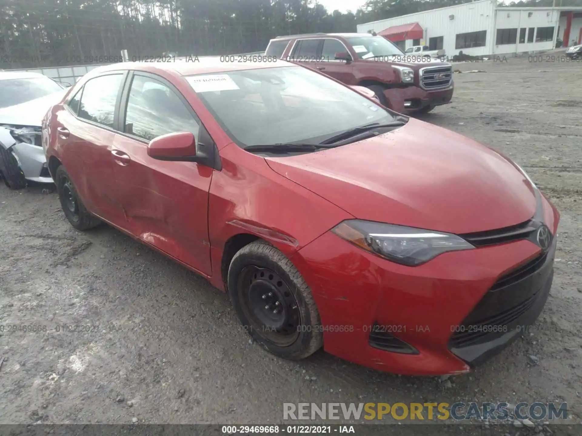 6 Photograph of a damaged car 5YFBURHE4KP923415 TOYOTA COROLLA 2019