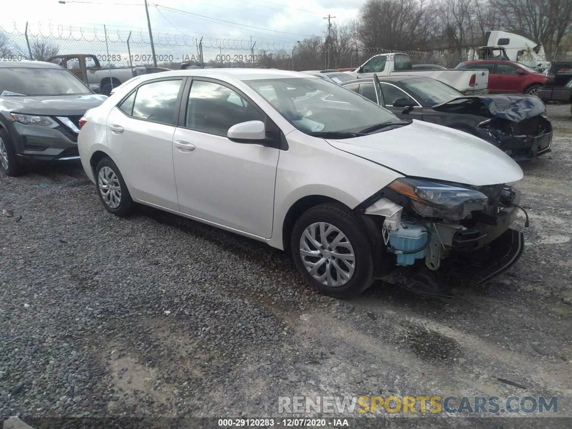 1 Photograph of a damaged car 5YFBURHE4KP923785 TOYOTA COROLLA 2019