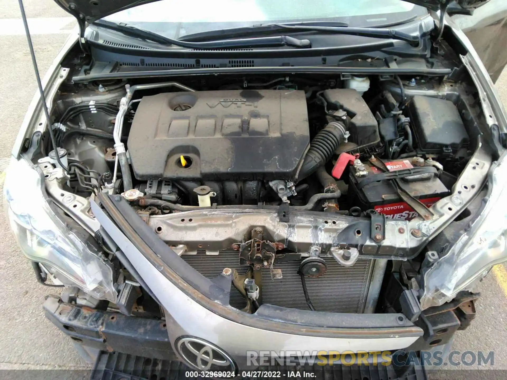 10 Фотография поврежденного автомобиля 5YFBURHE4KP923818 TOYOTA COROLLA 2019