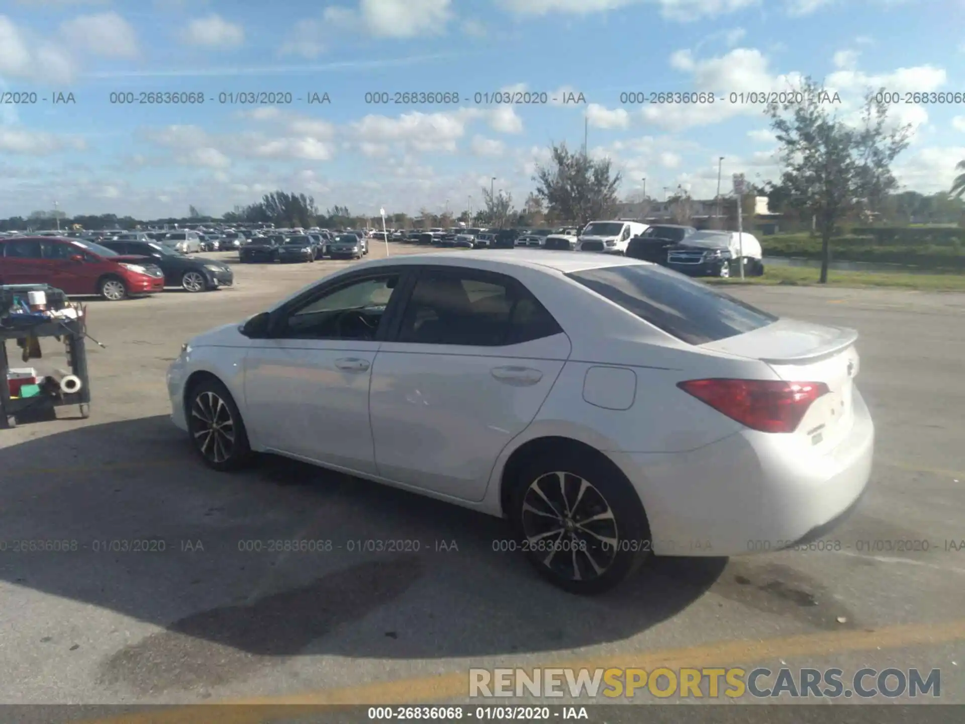 3 Photograph of a damaged car 5YFBURHE4KP924080 TOYOTA COROLLA 2019