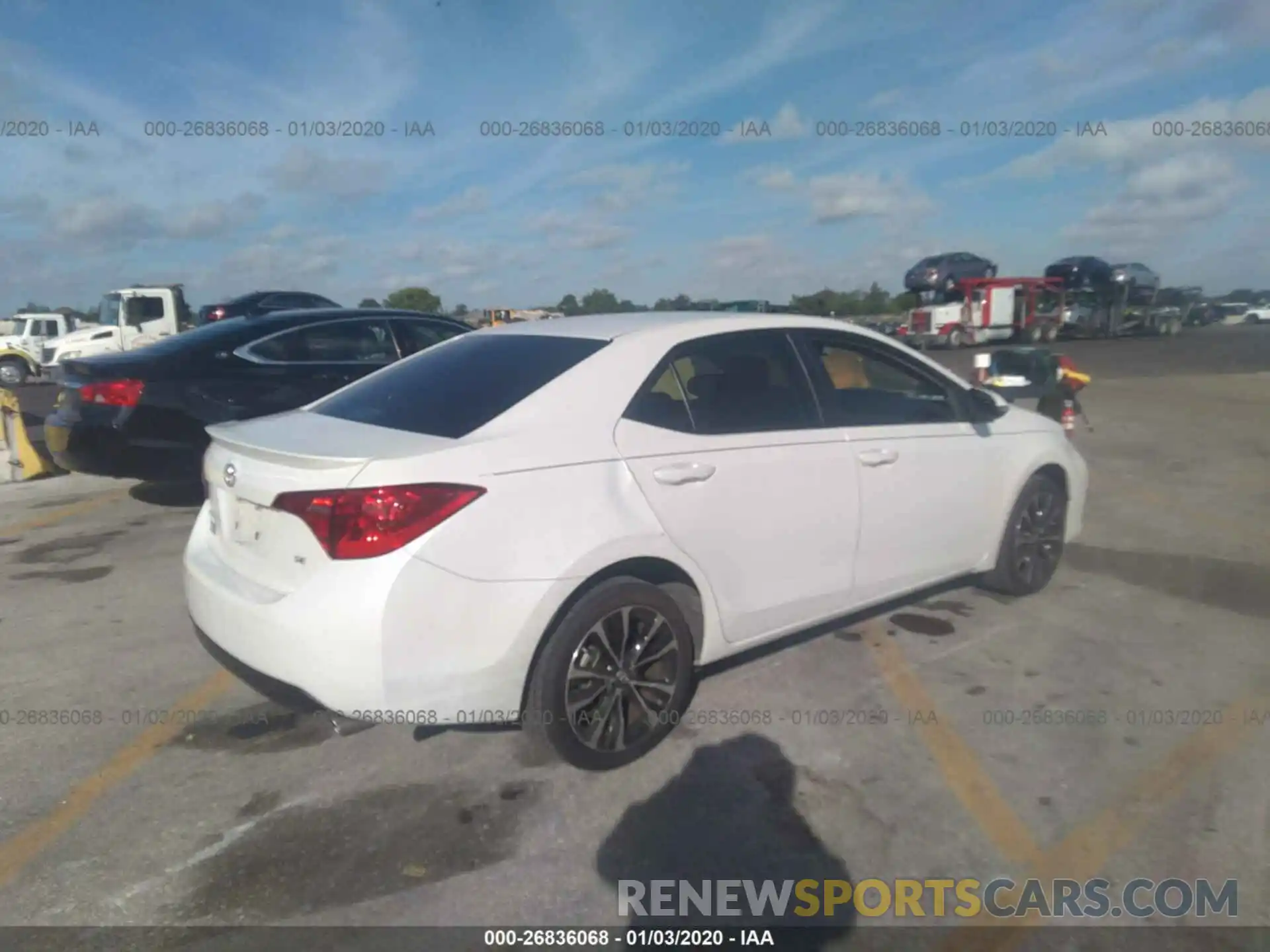 4 Photograph of a damaged car 5YFBURHE4KP924080 TOYOTA COROLLA 2019